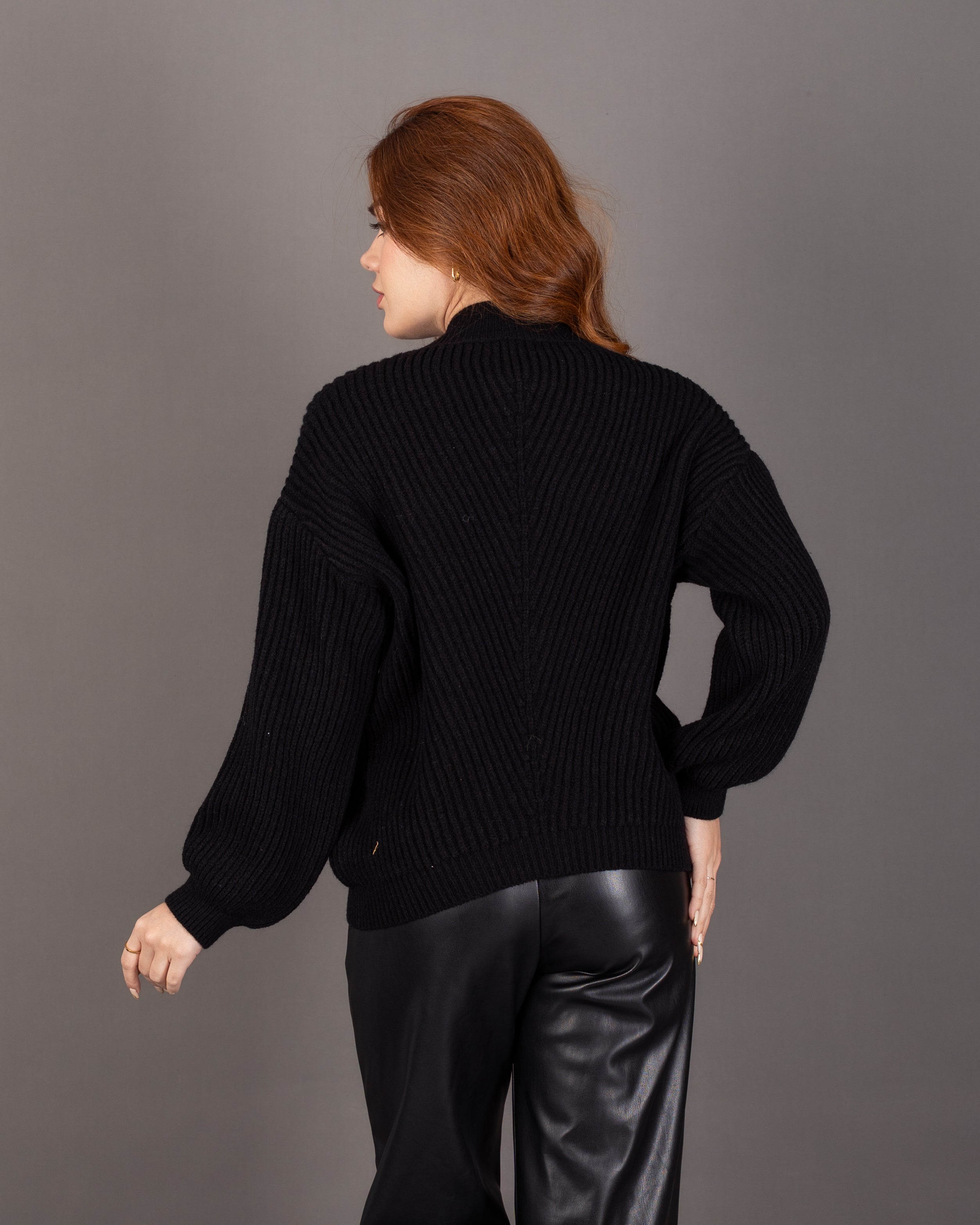 Open Knitwear - Cardigan With Front Tie