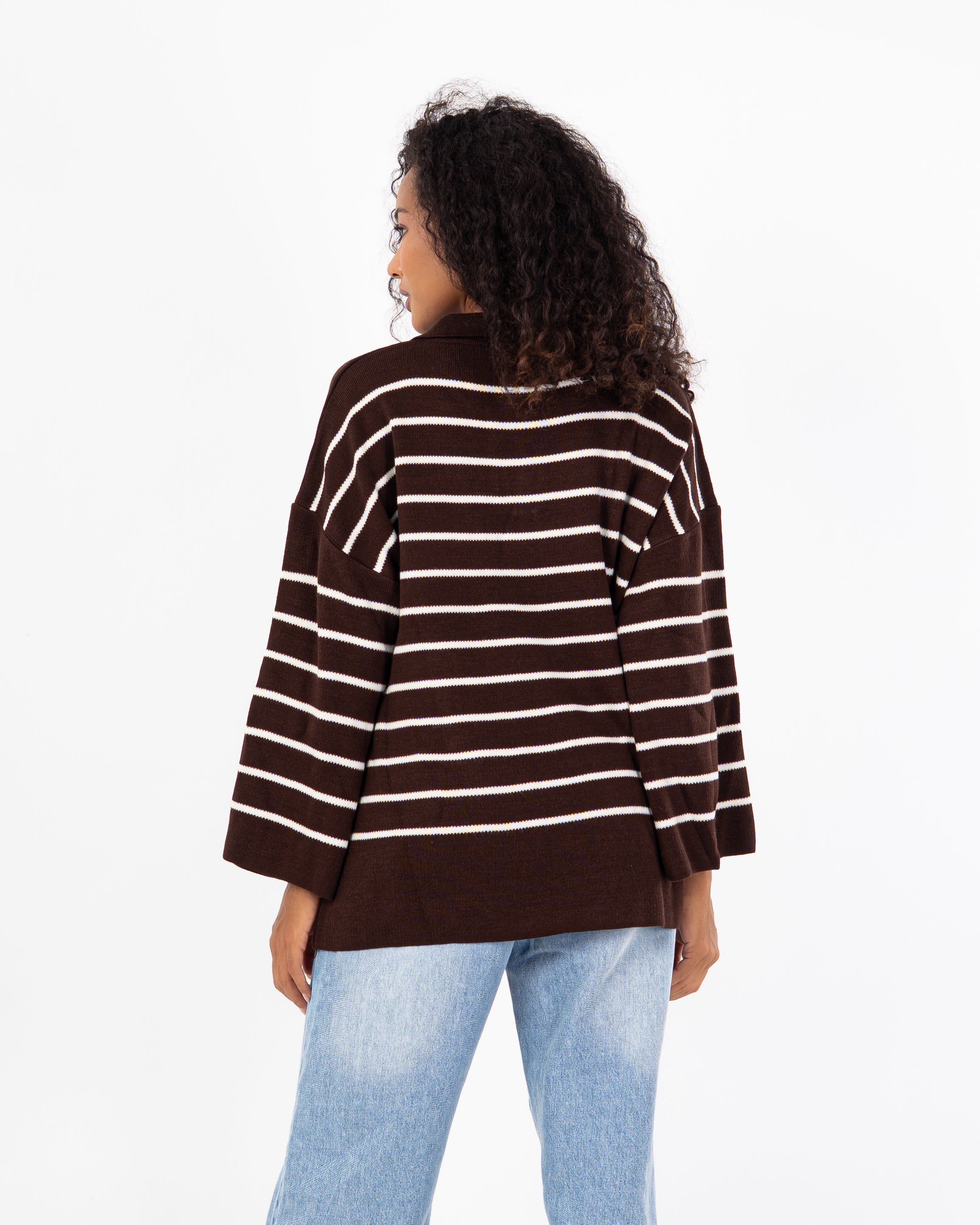Knitwear Pullover – Horizontal Stripes
