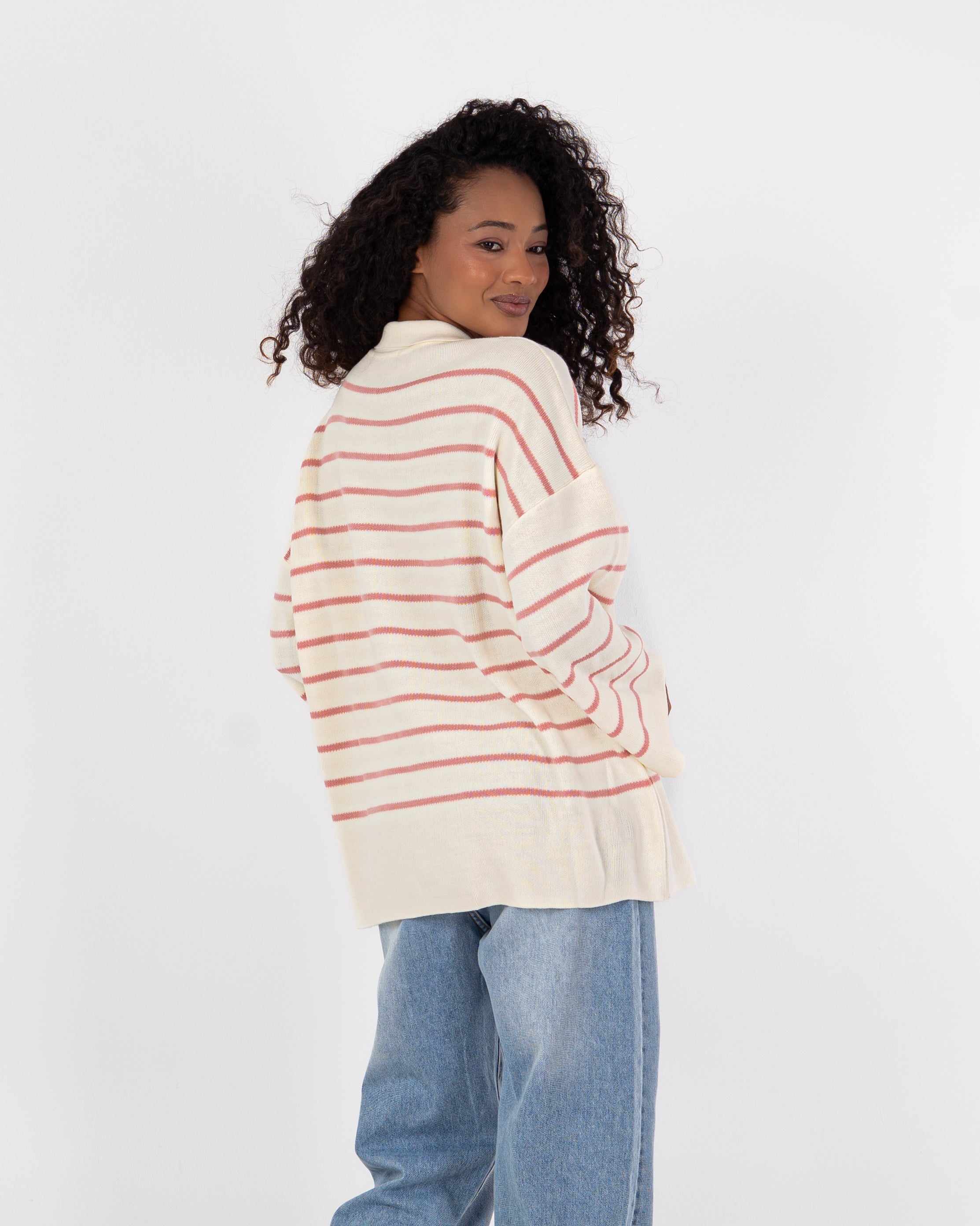 Knitwear Pullover – Horizontal Stripes