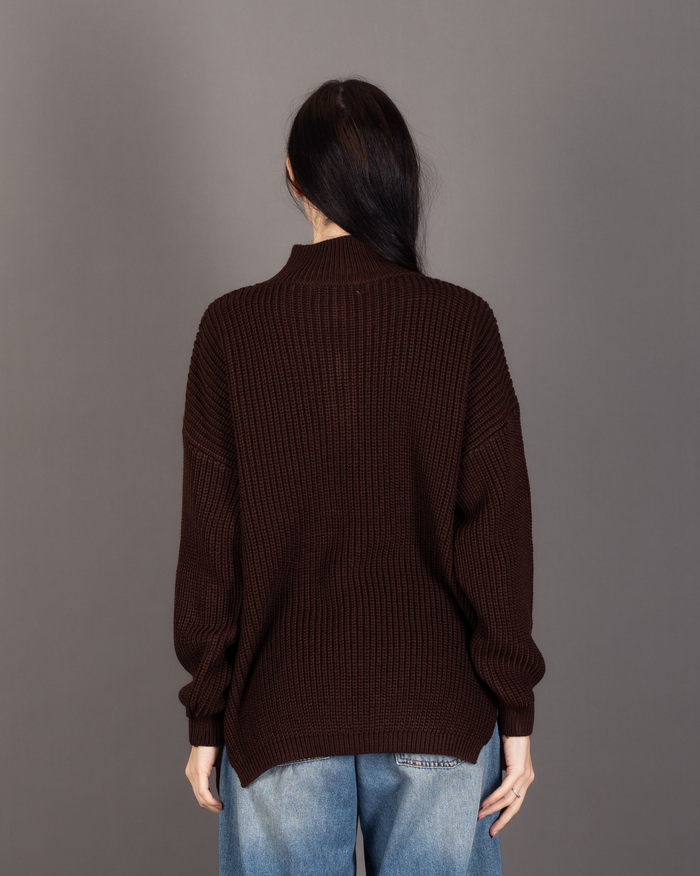 Long Knitwear Pullover - With Long Sleeves (Multiple Colors)