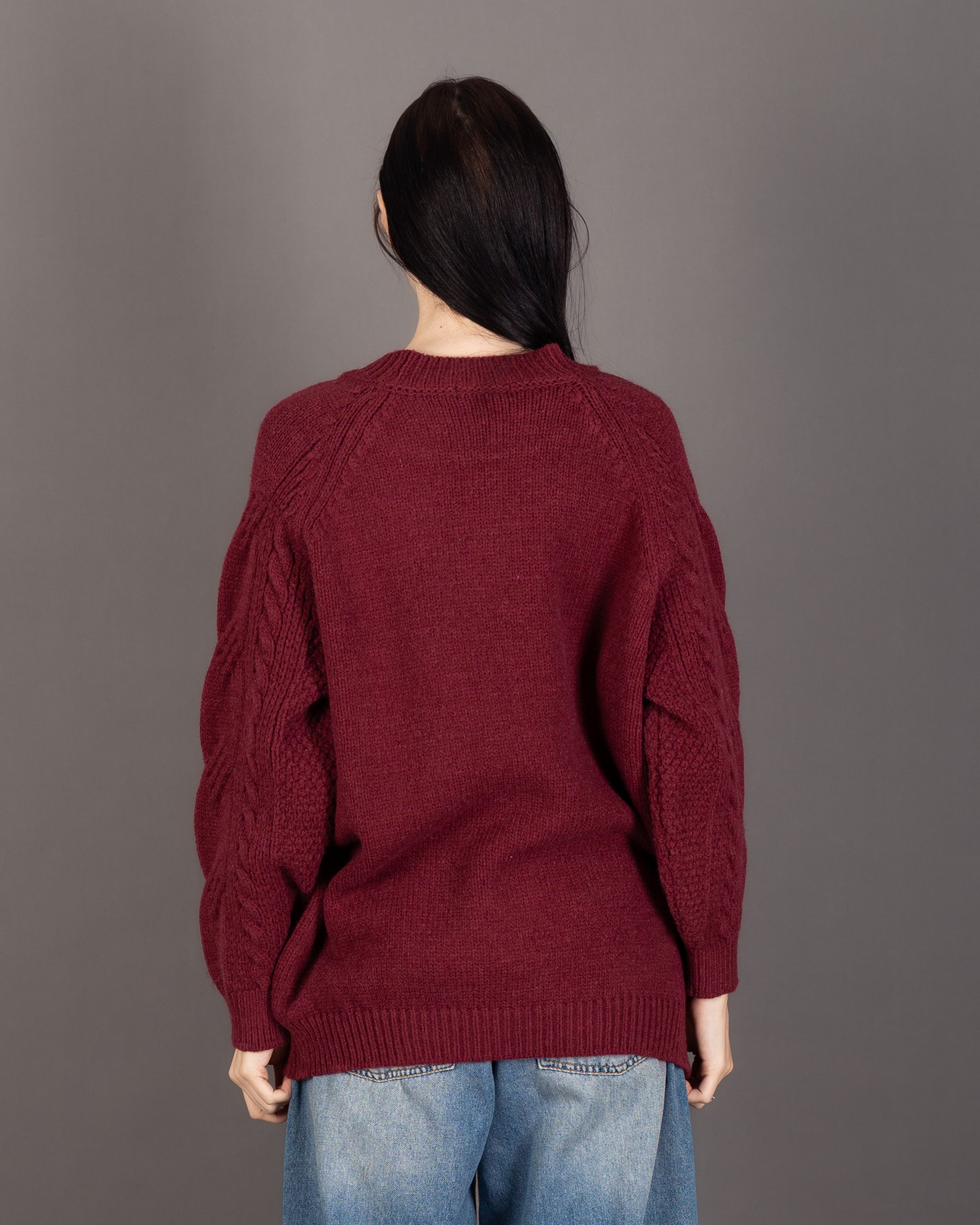 Long Knitwear Pullover - With Long Sleeves (Multiple Colors)