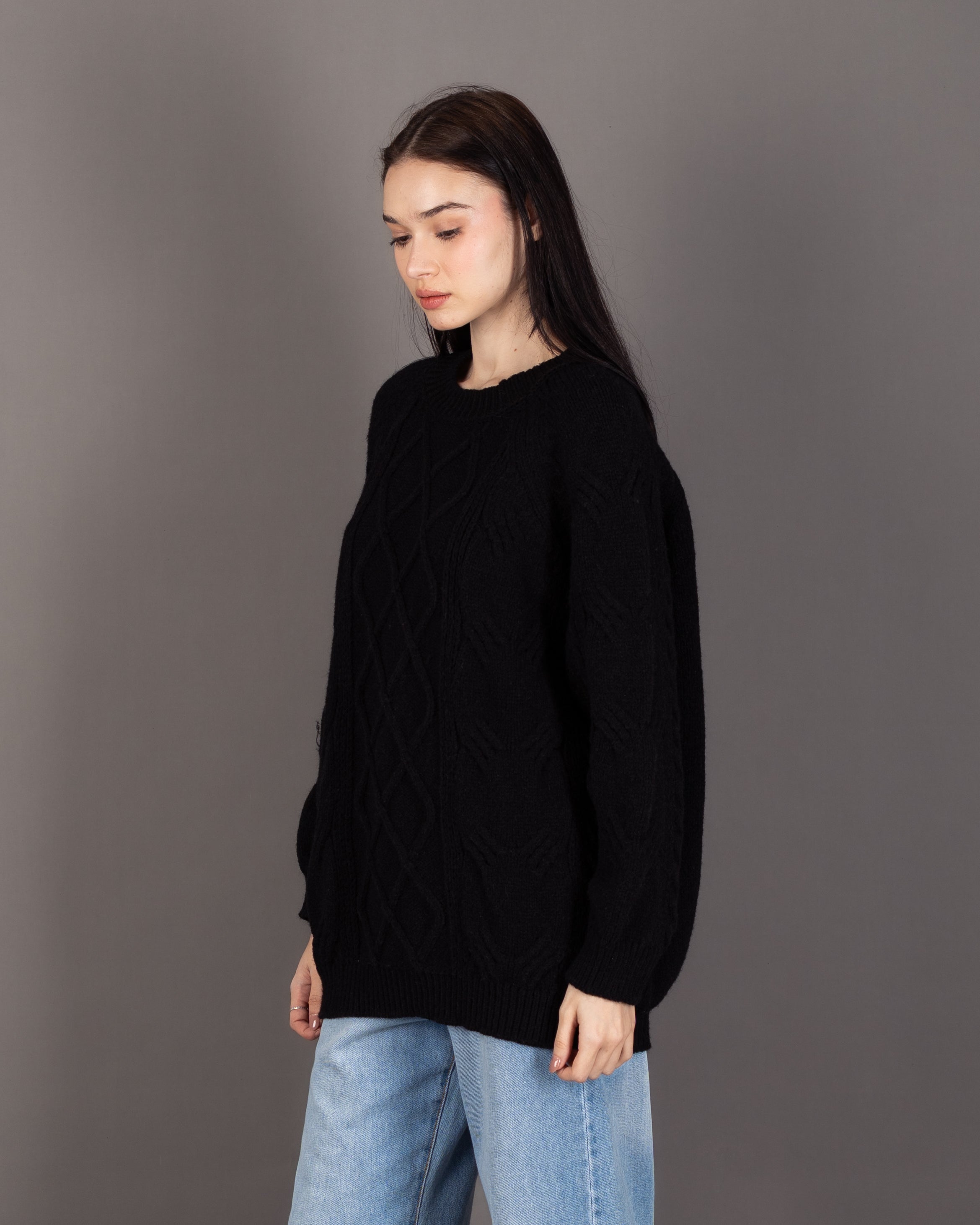 Long Knitwear Pullover - With Long Sleeves (Multiple Colors)