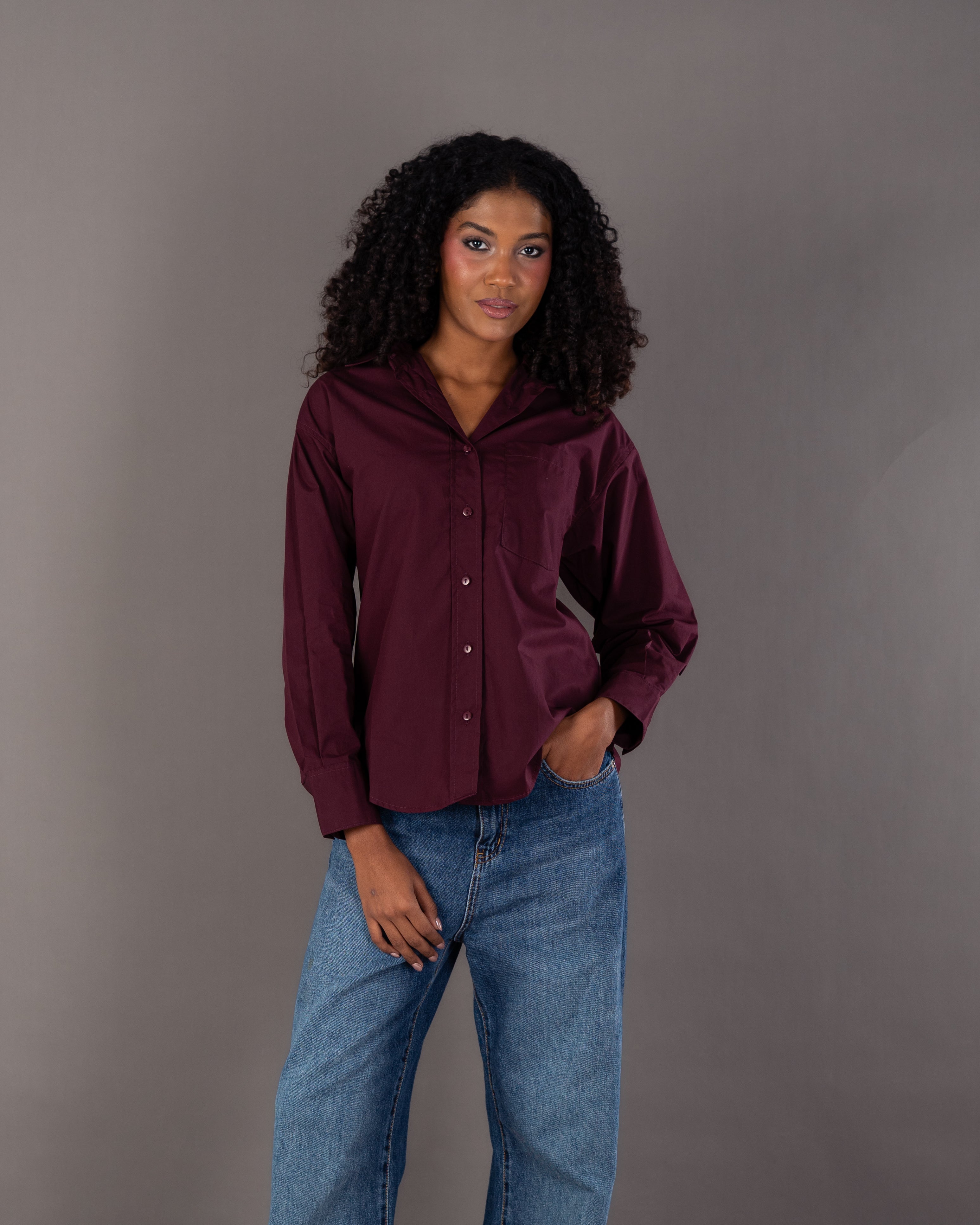 Plain Shirt - With Chest Pocket