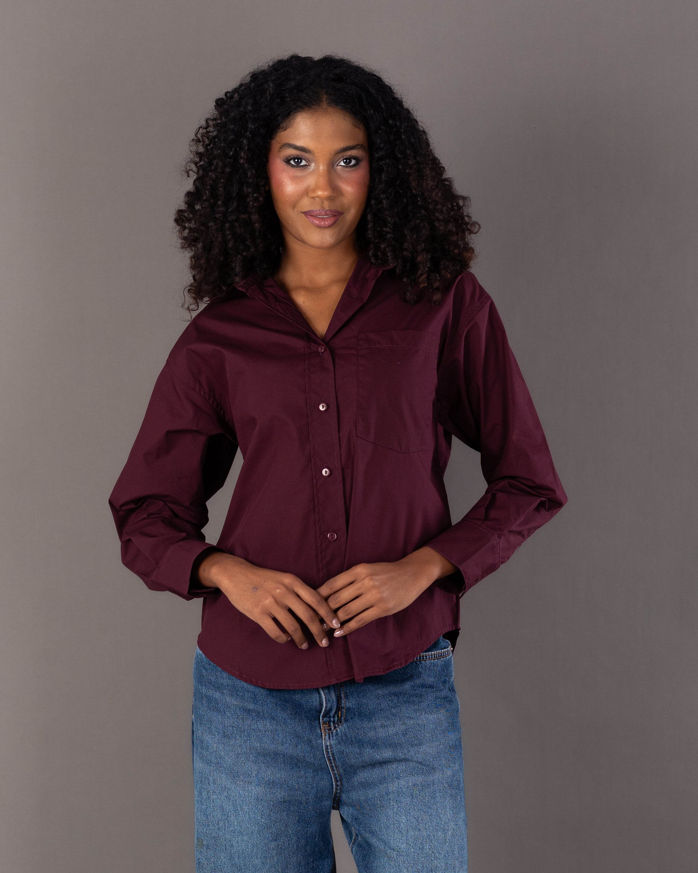 Plain Shirt - With Chest Pocket