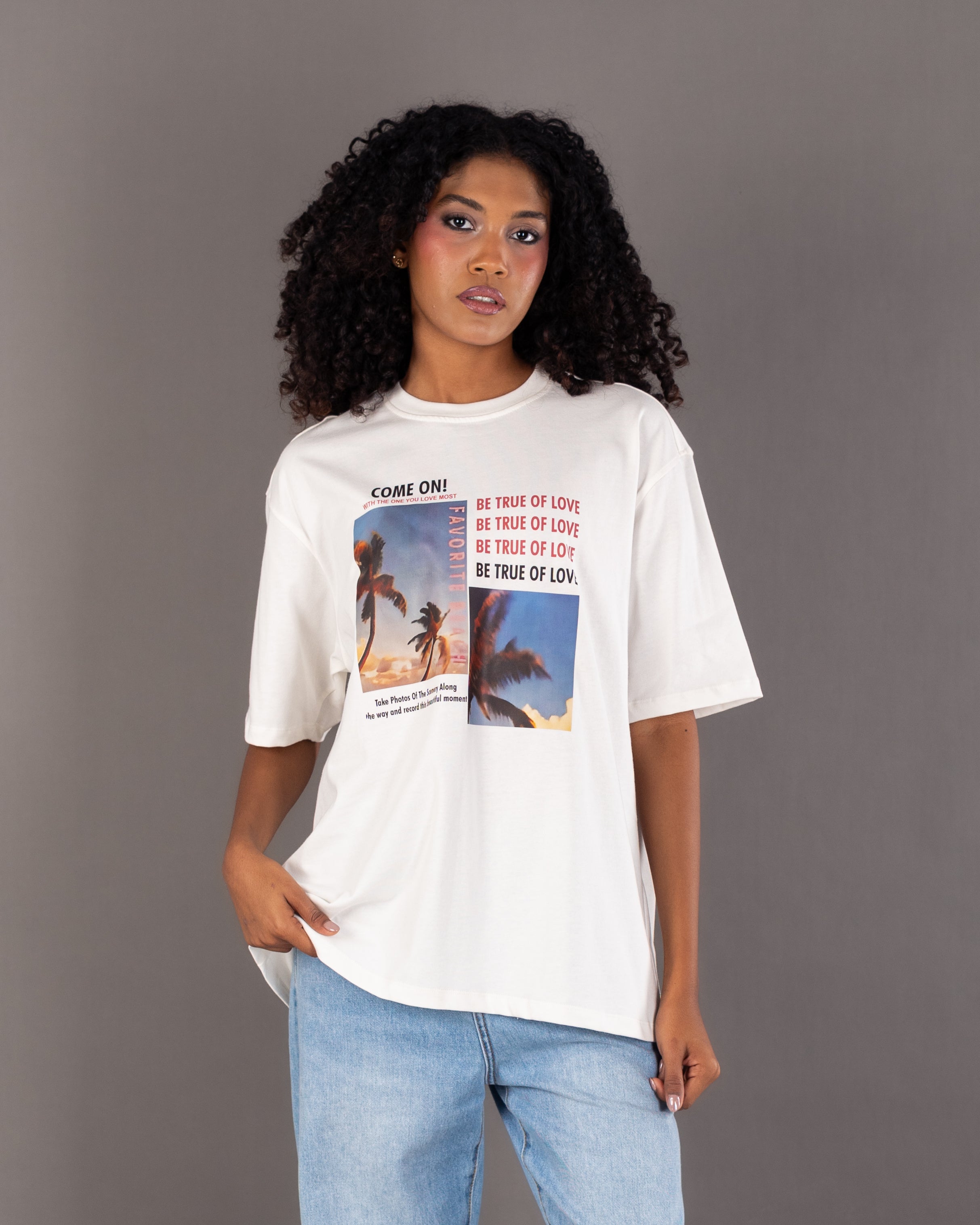 Sunset Print T-Shirt