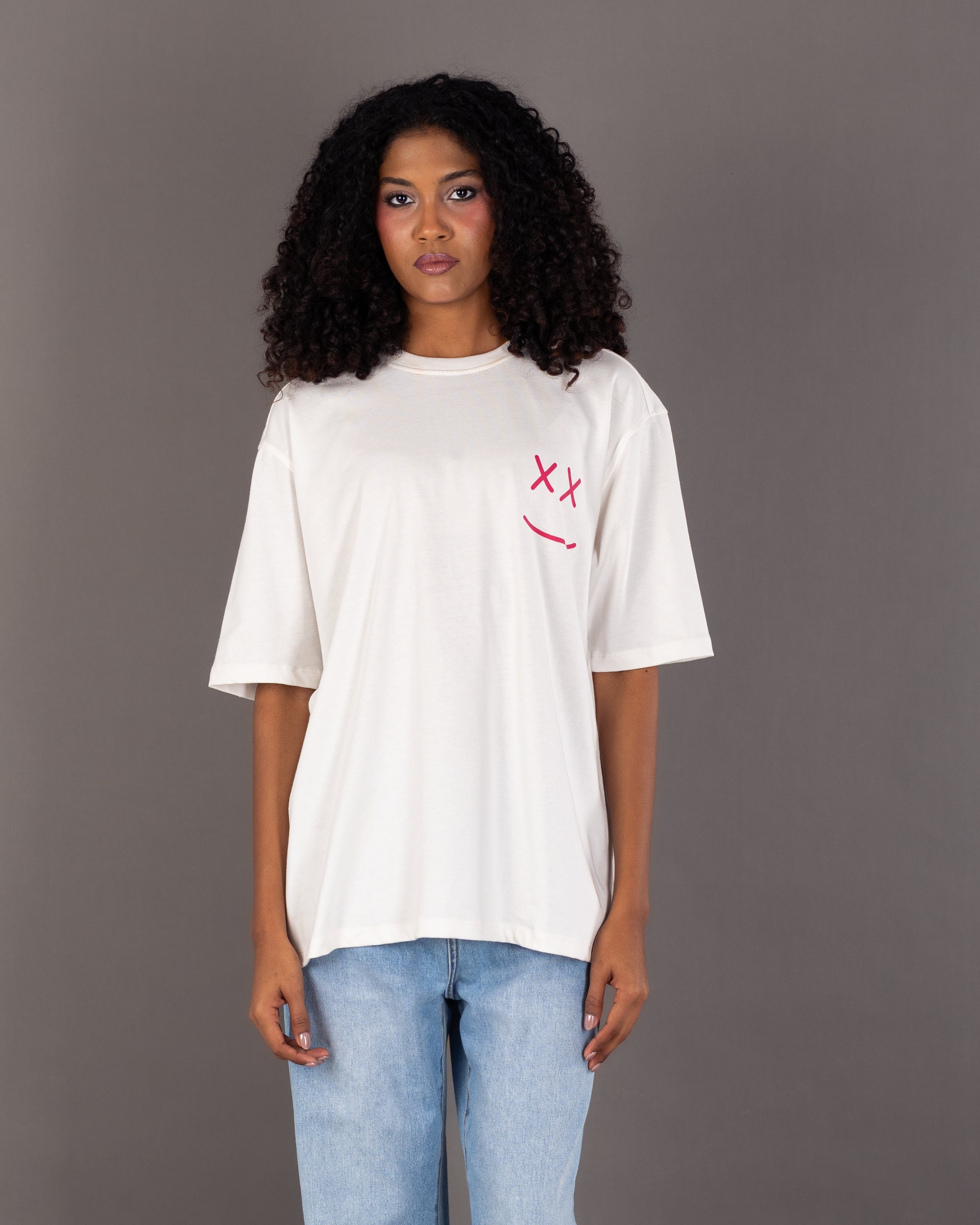 Long T-Shirt With Back Print