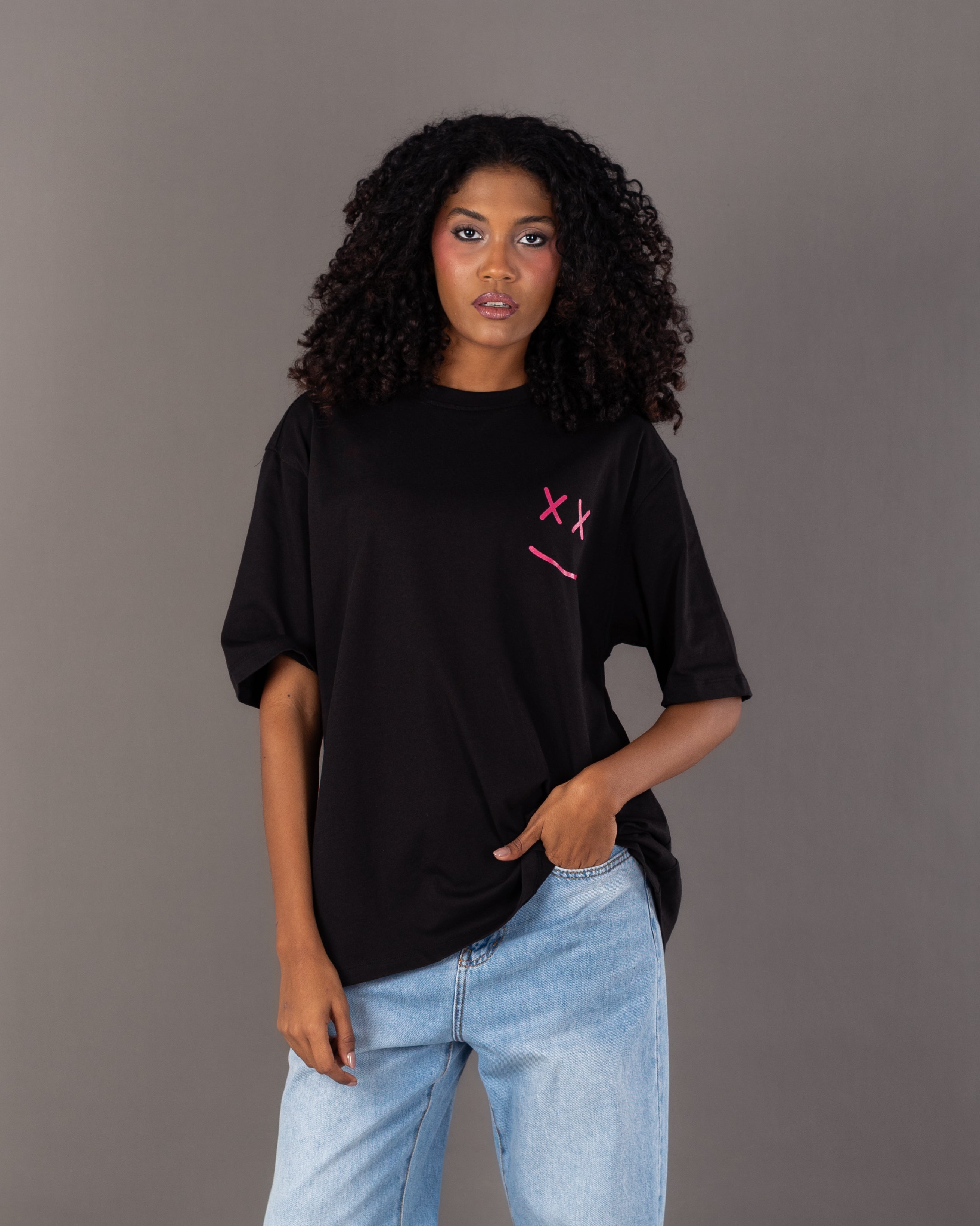 Long T-Shirt With Back Print