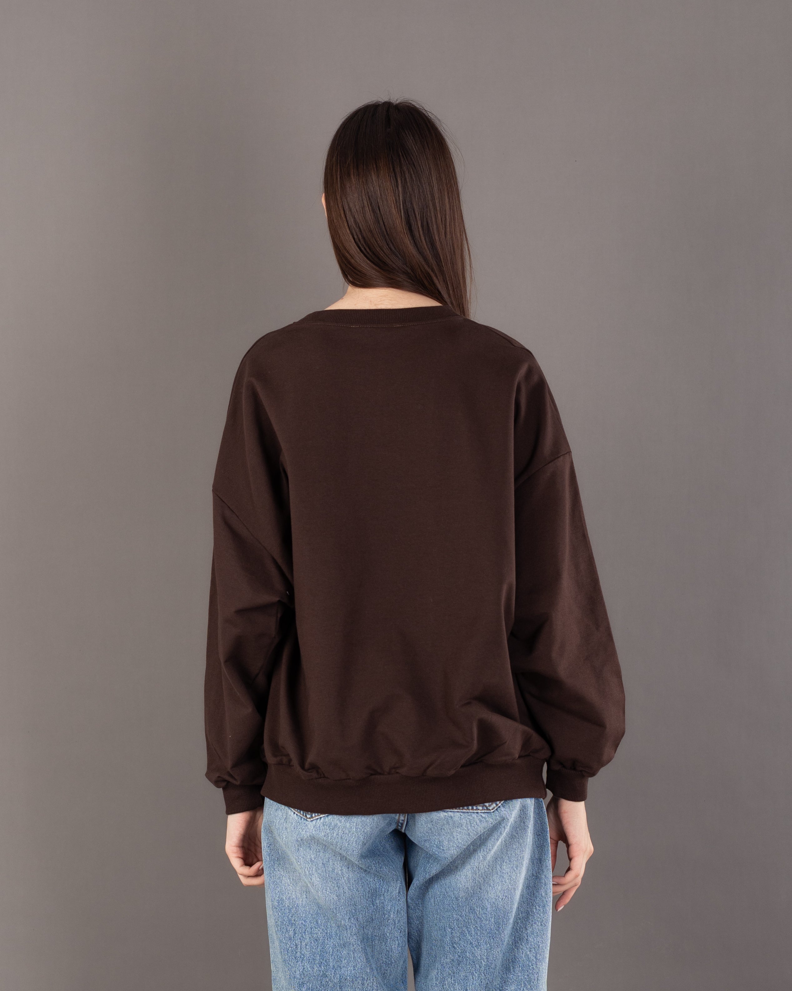 Bow Print - Sweatshirt