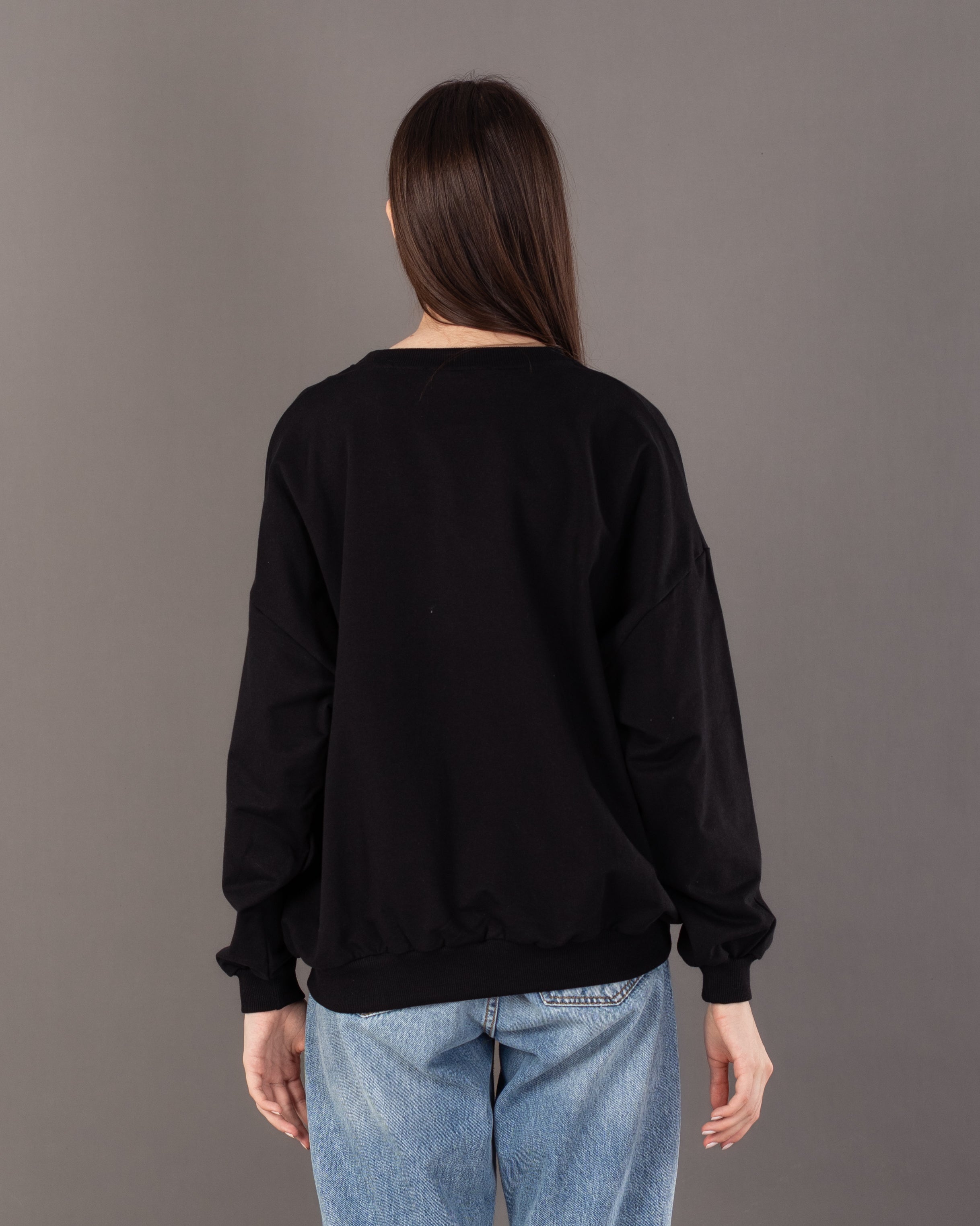 Bow Print - Sweatshirt