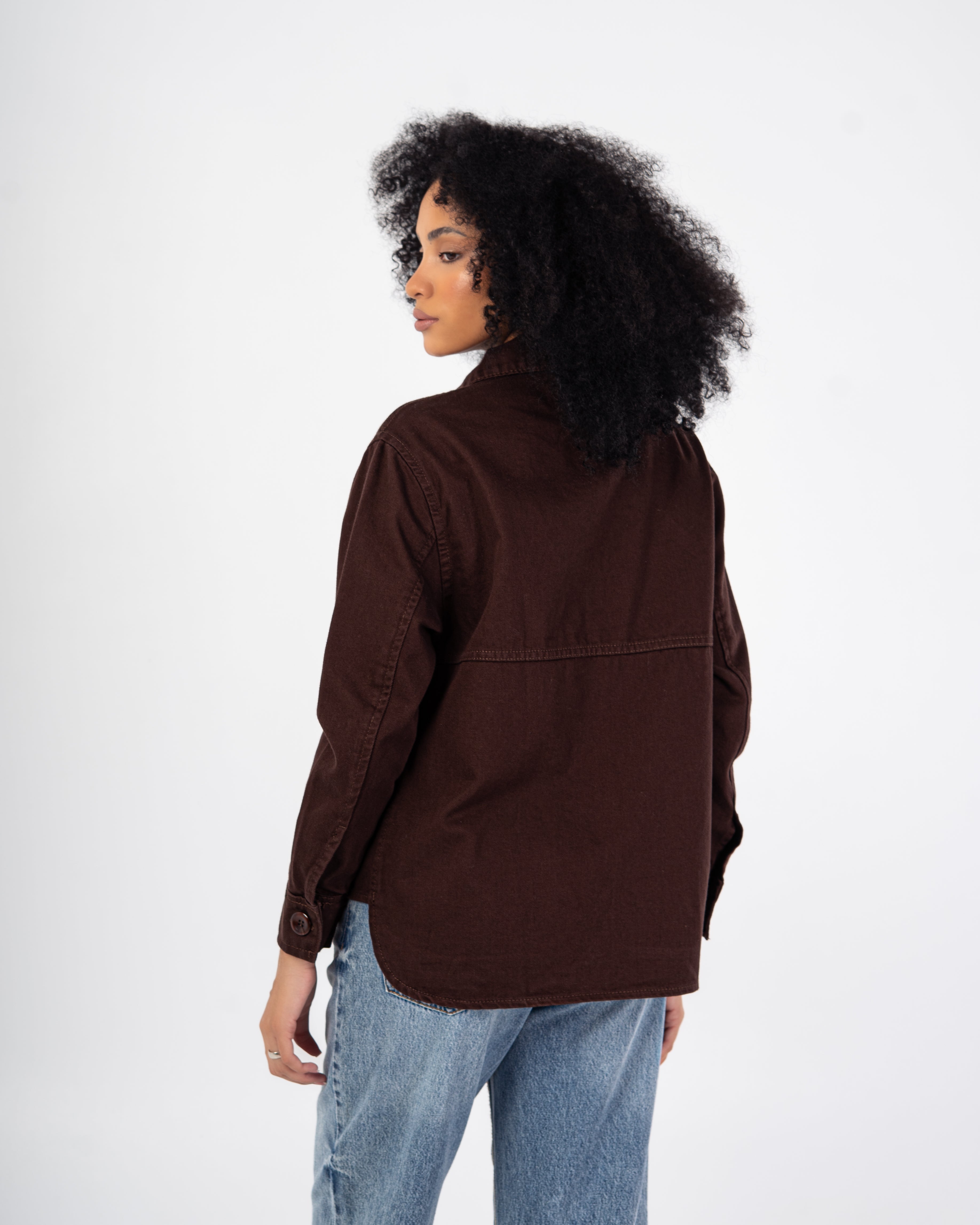 Gabardine Jacket – Single Plain Pocket