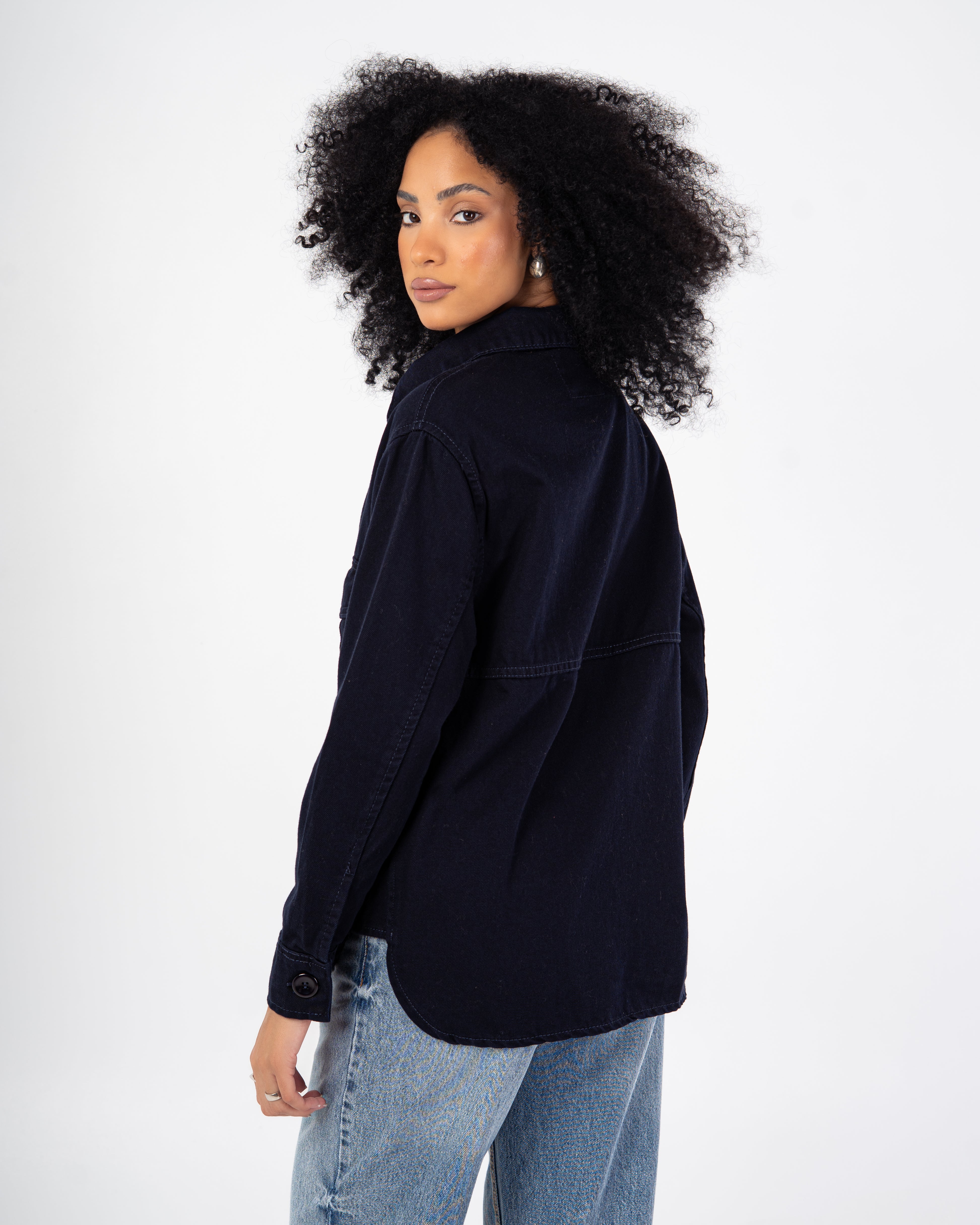 Gabardine Jacket – Single Plain Pocket