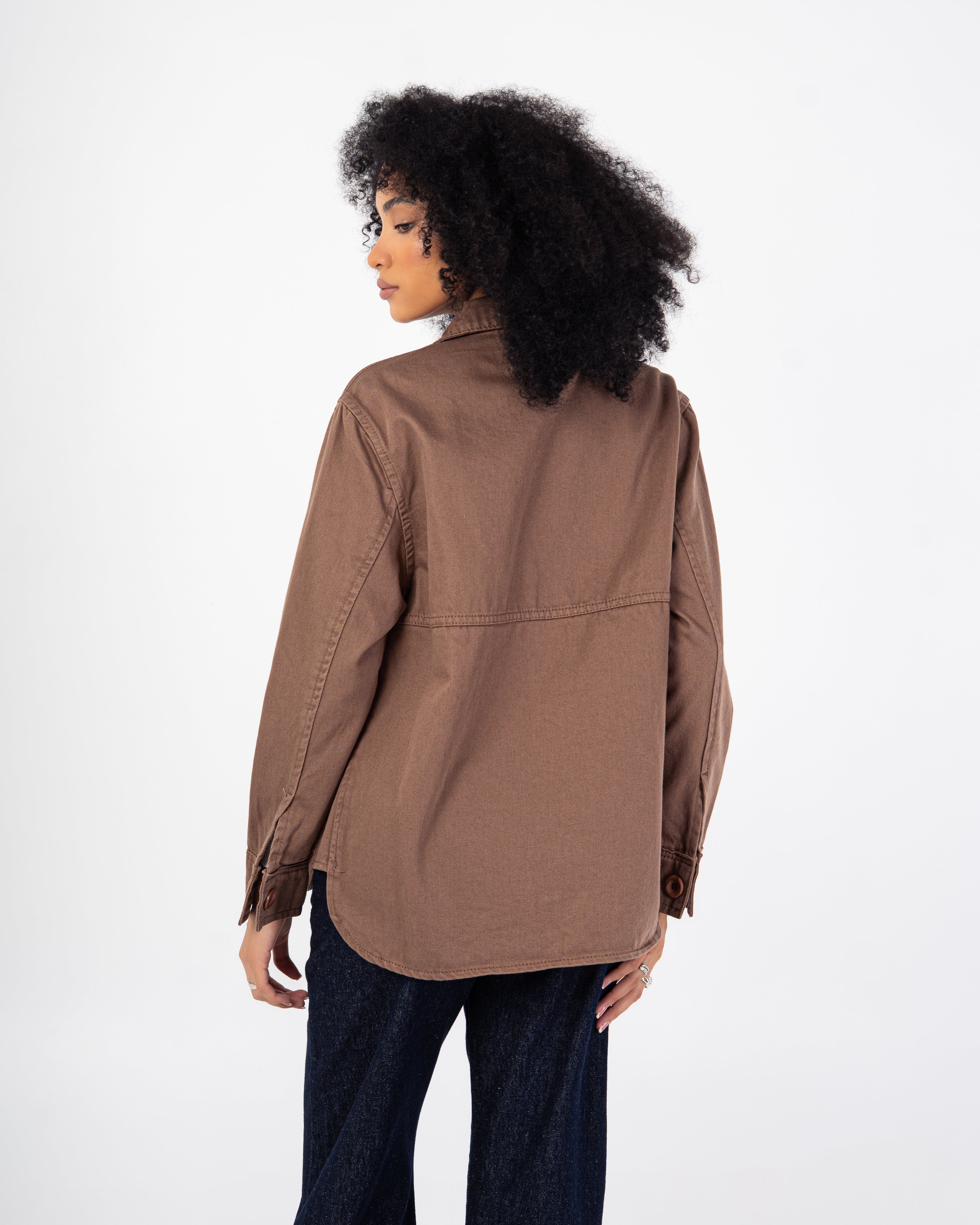 Gabardine Jacket – Single Plain Pocket