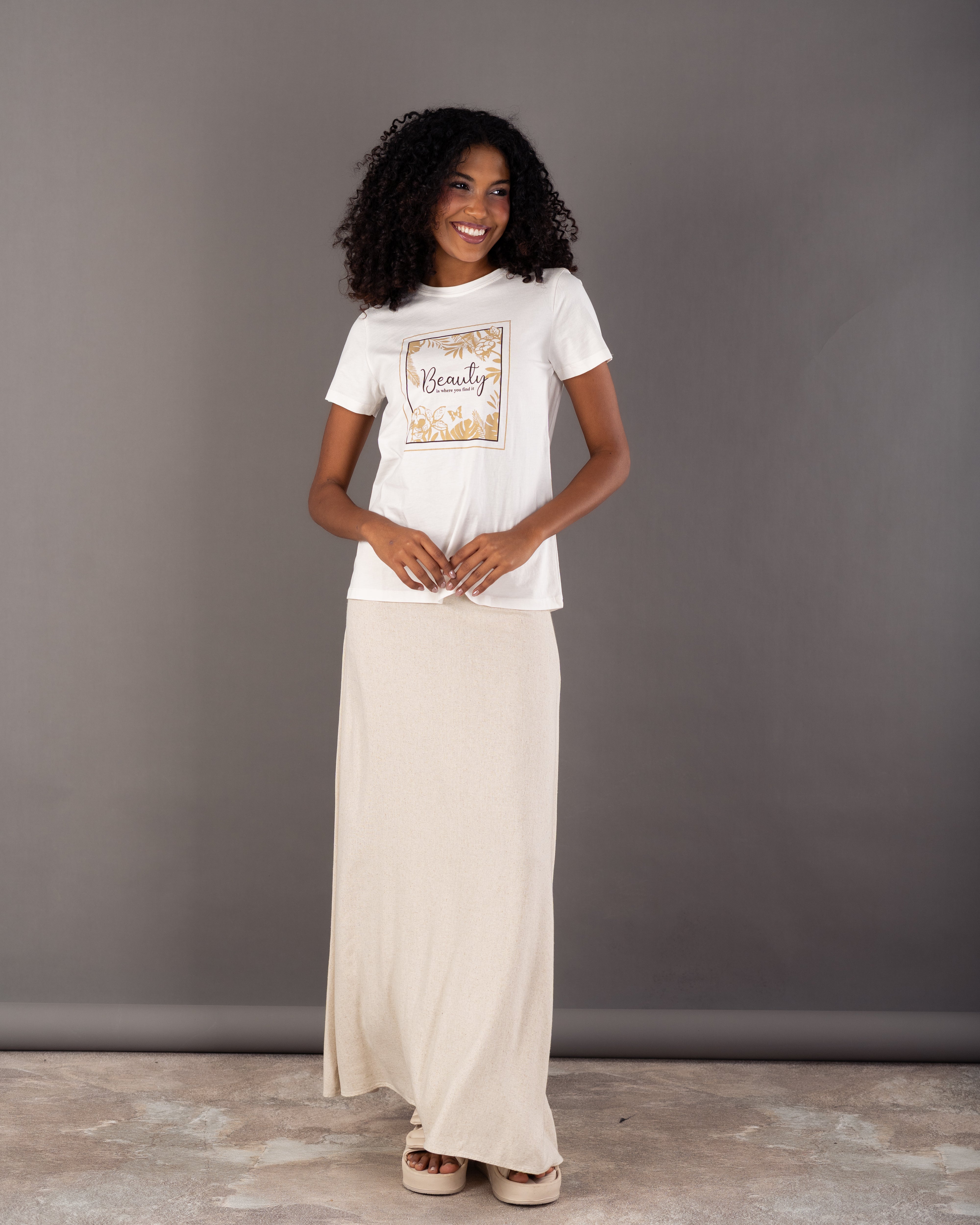 Word Print T-Shirt