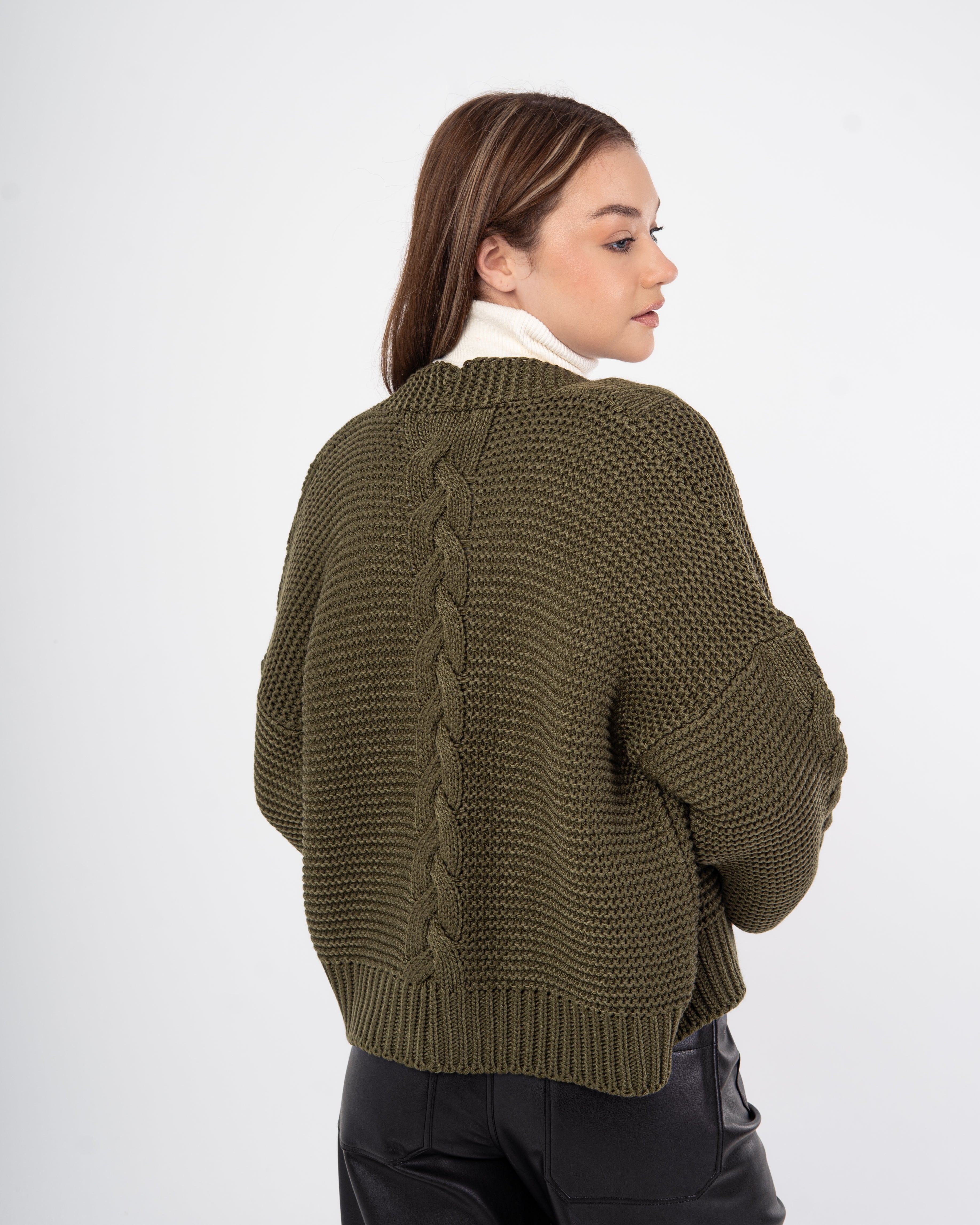 Knitwear Cardigan – Short (Plain)