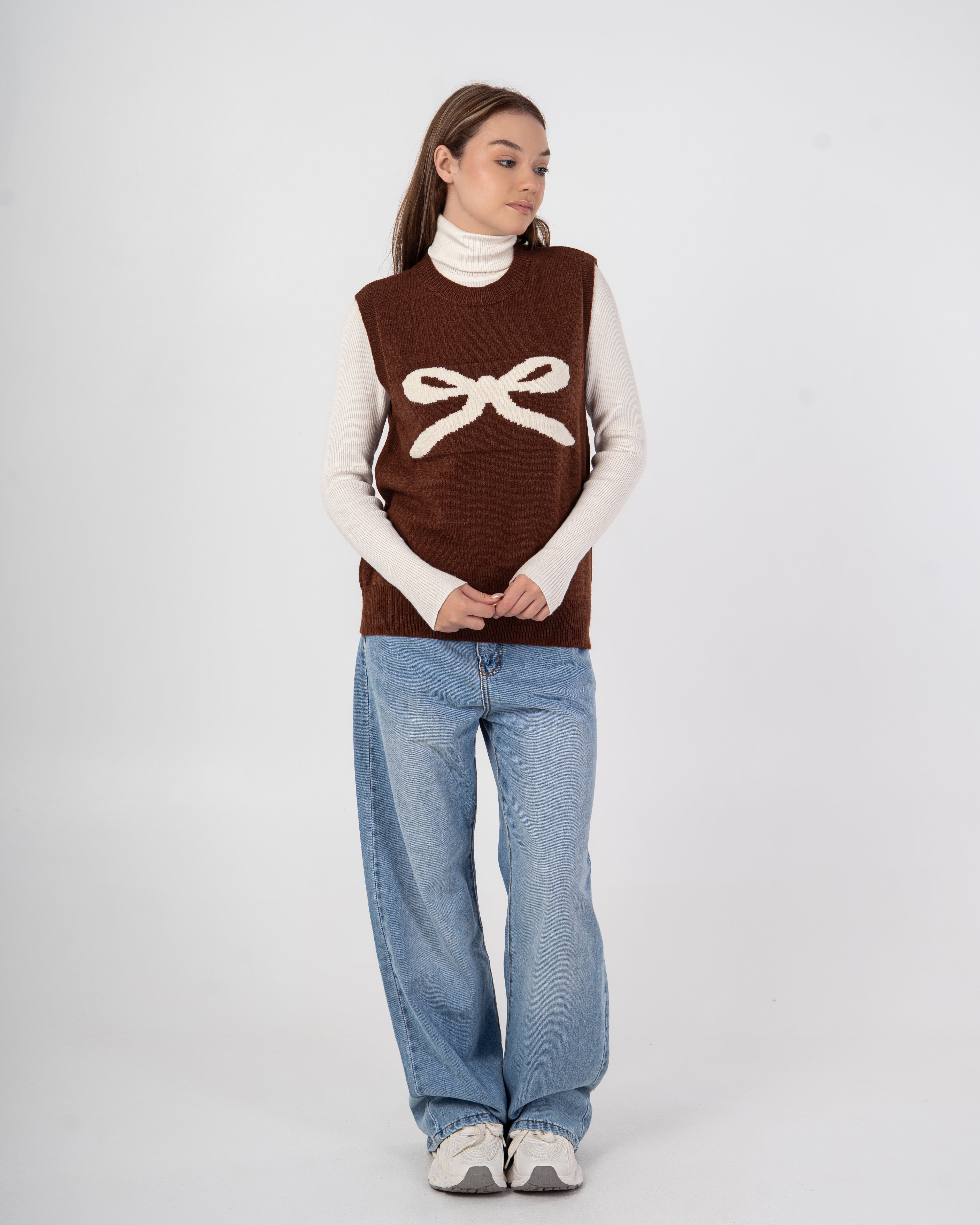 سترة محبوكة – فيونكة صدر