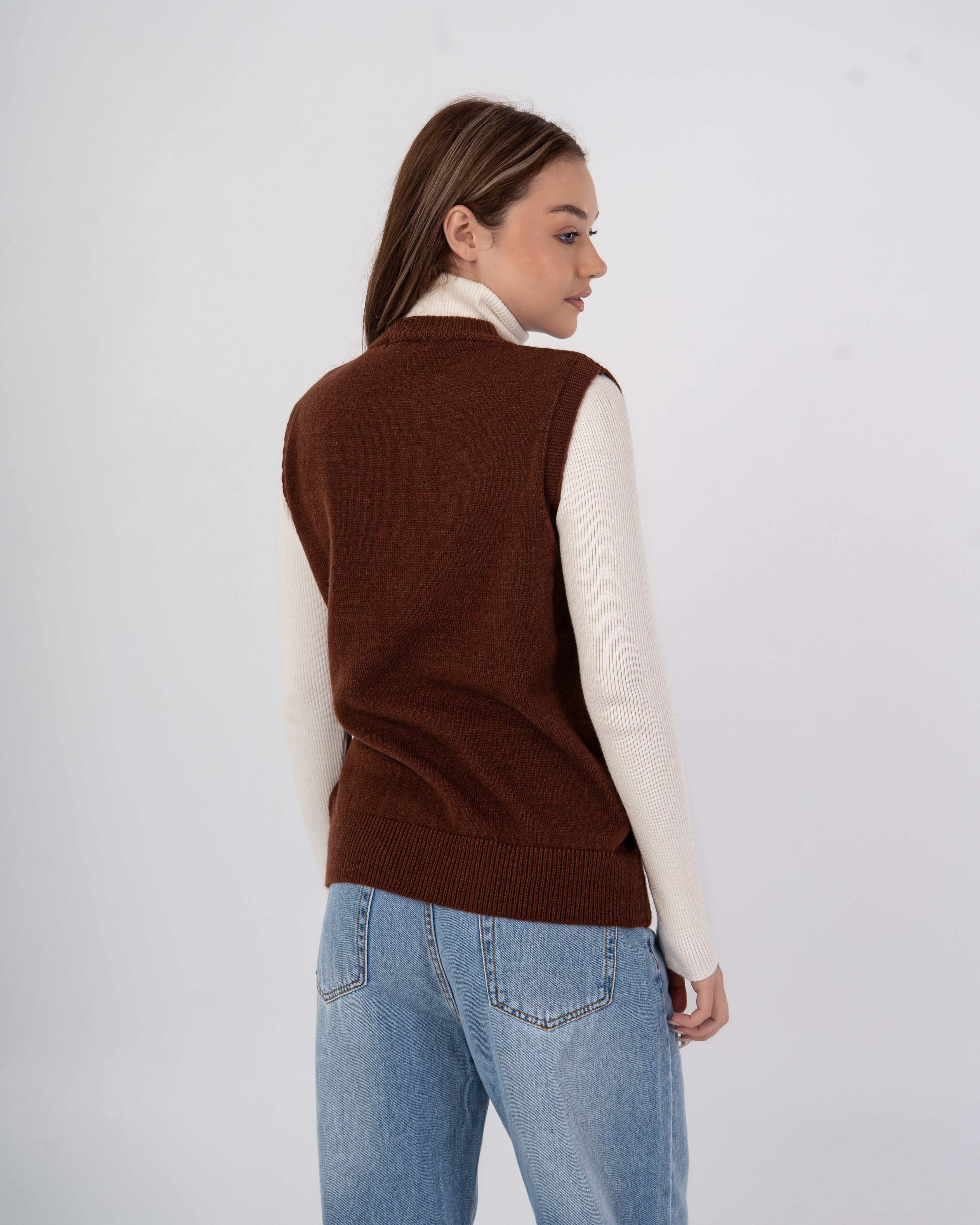 سترة محبوكة – فيونكة صدر