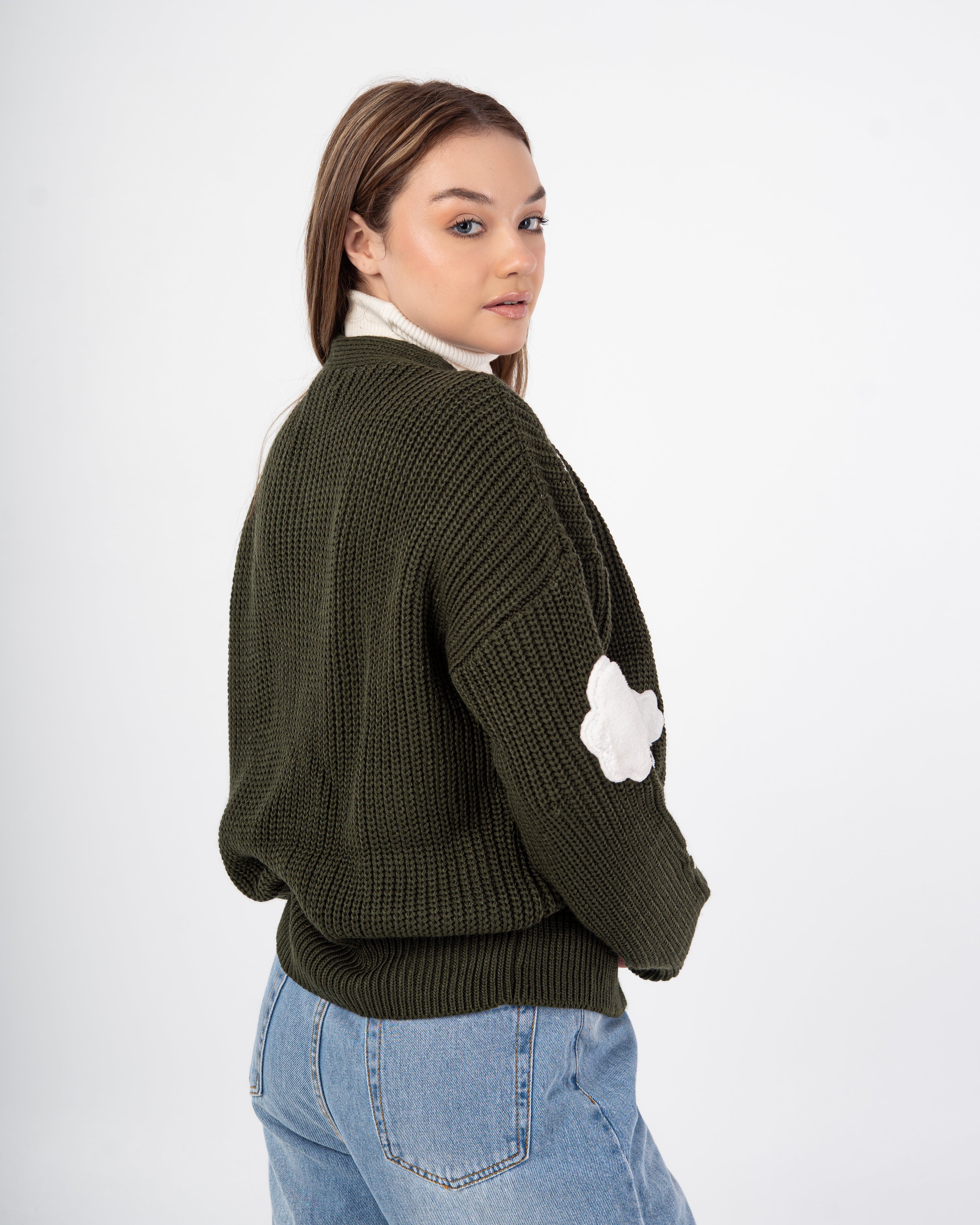 Knitwear Cardigan – Sky Clouds