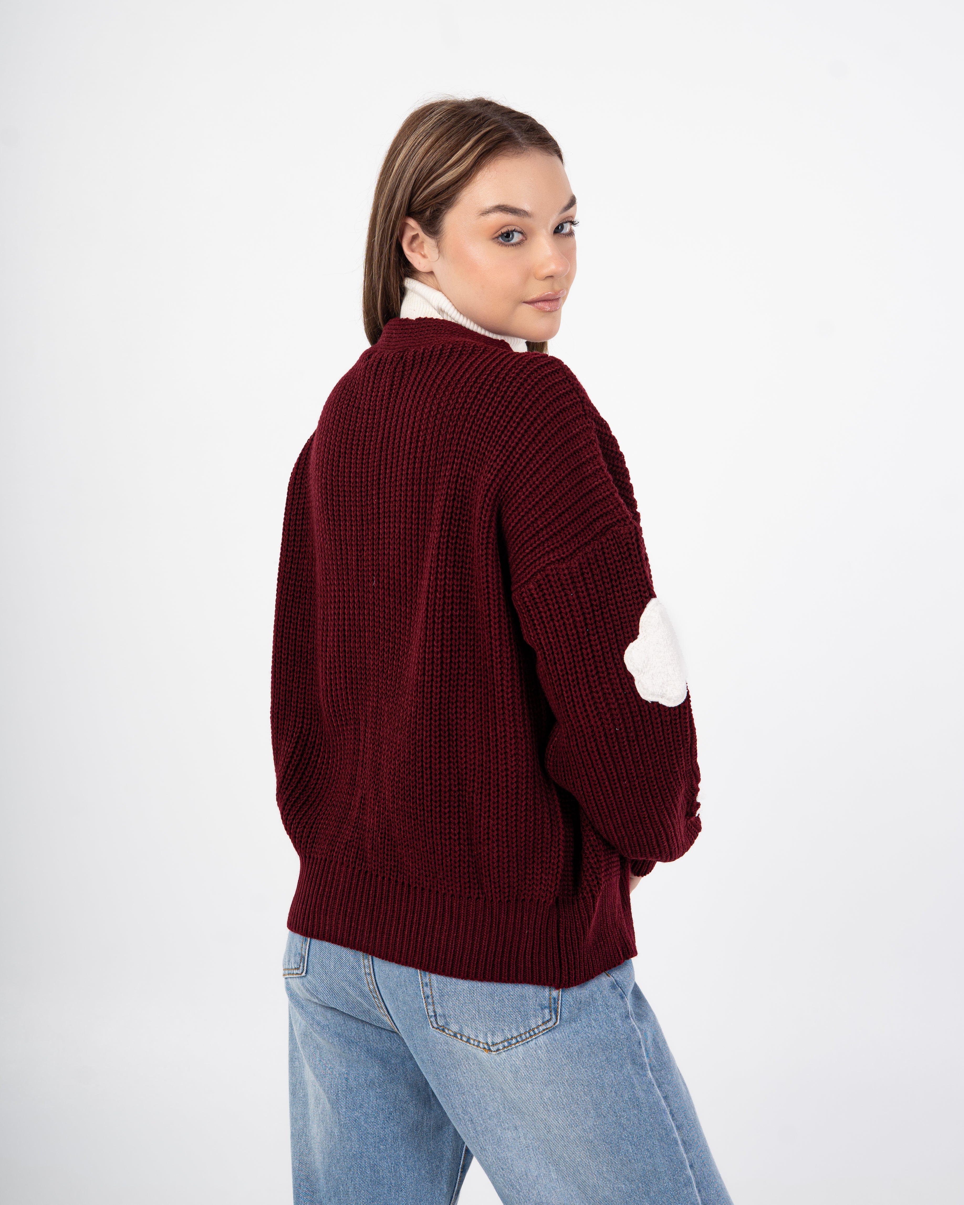 Knitwear Cardigan – Sky Clouds