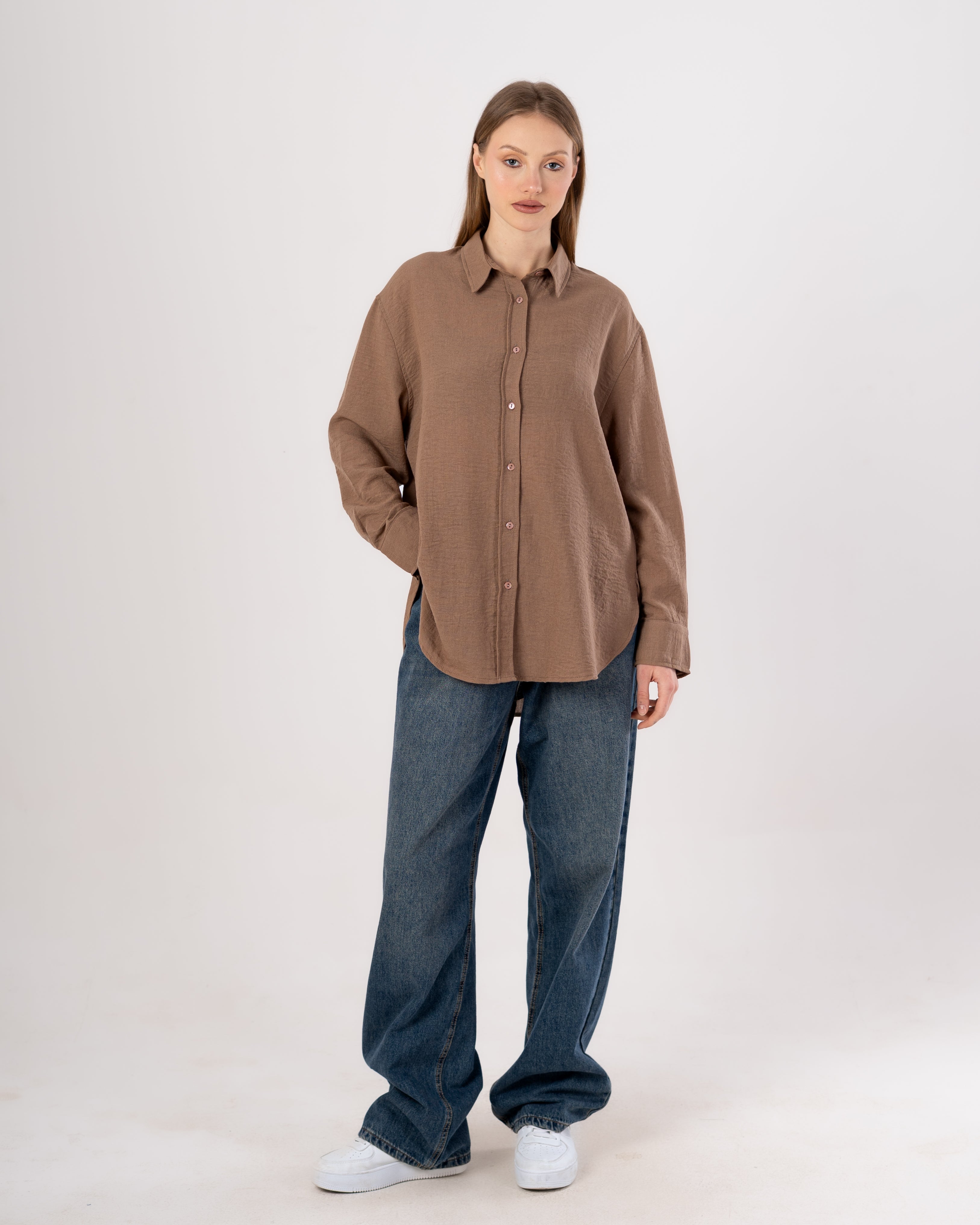 Long Linen - Shirt (Buttons)