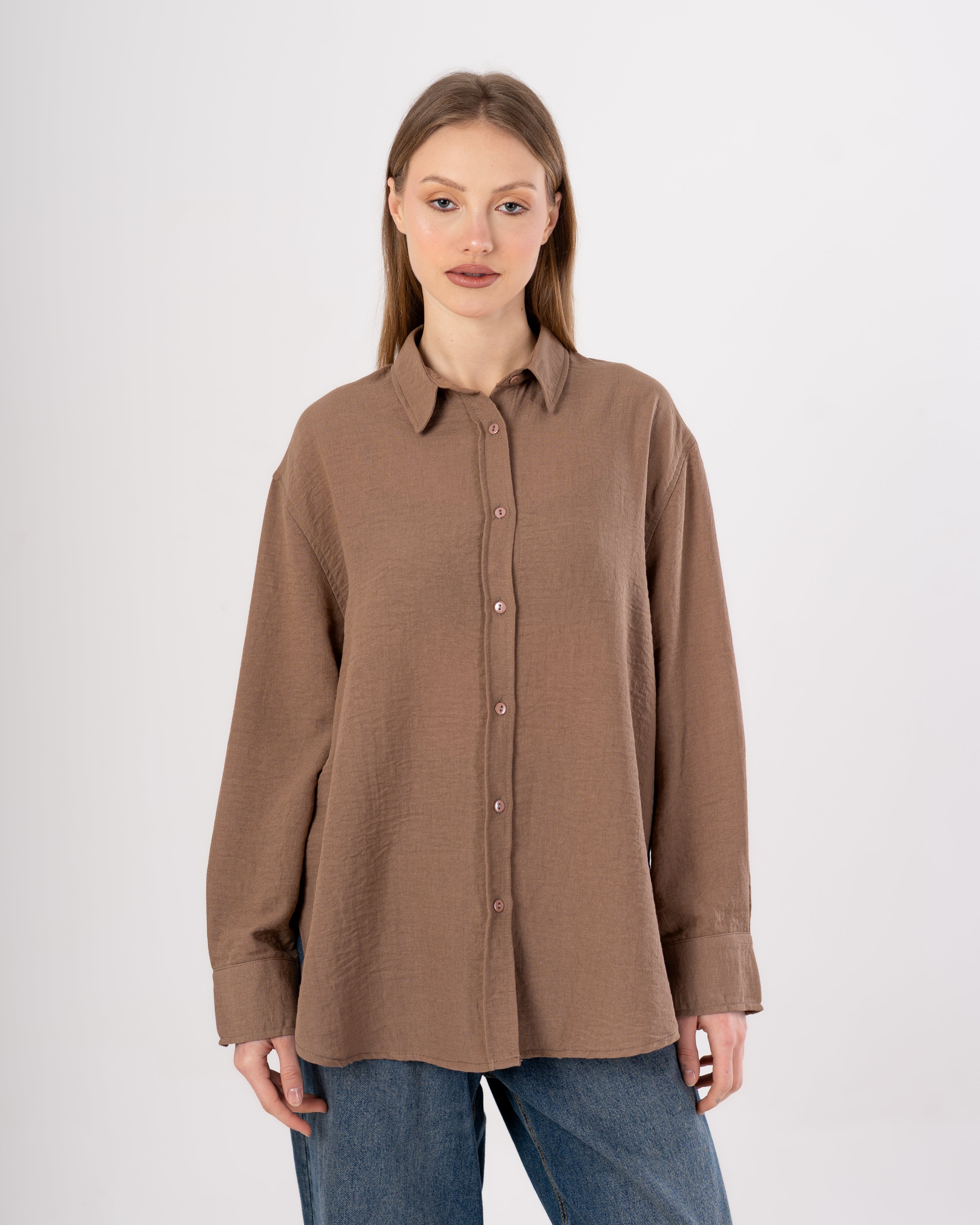 Long Linen - Shirt (Buttons)