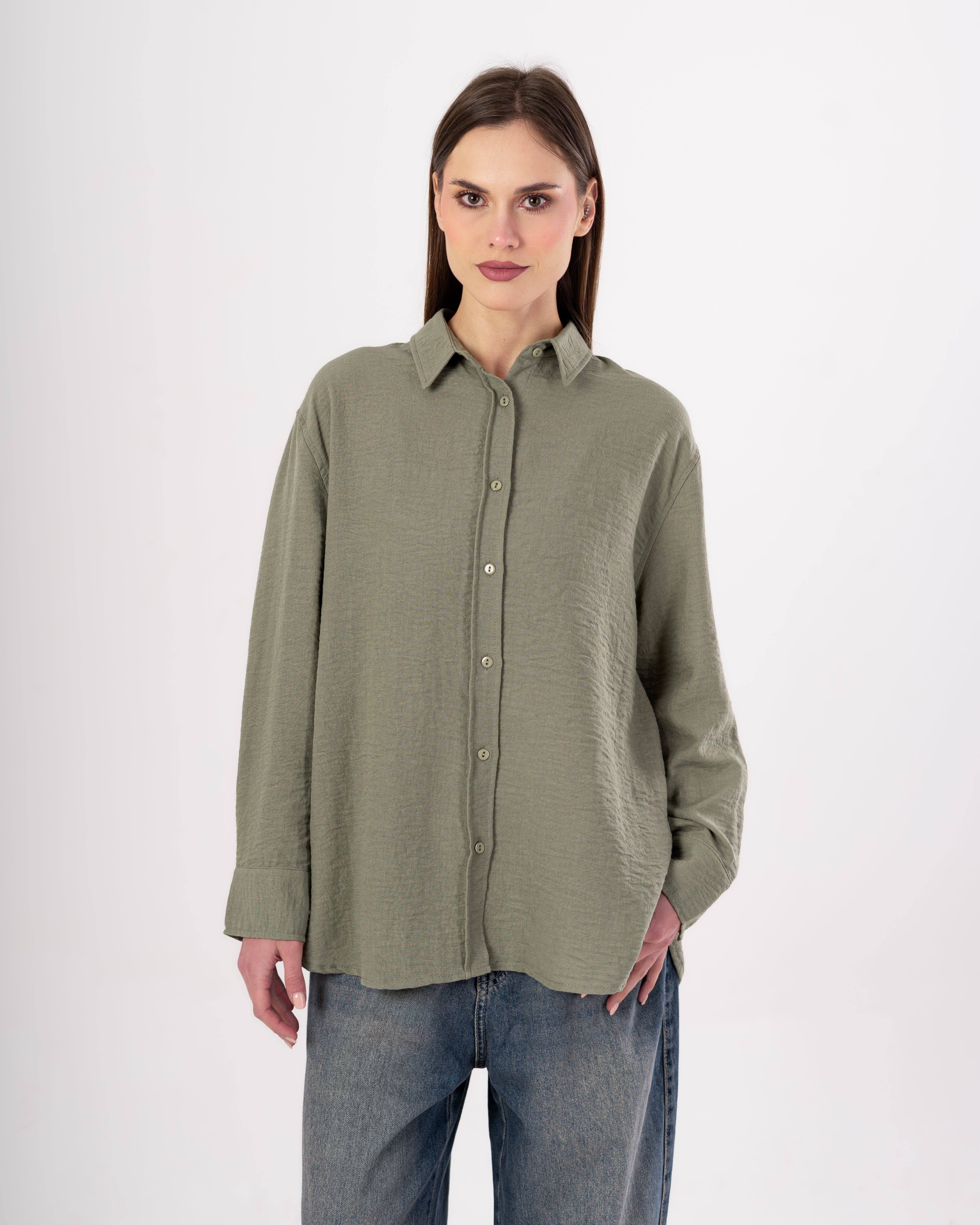 Long Linen - Shirt (Buttons)