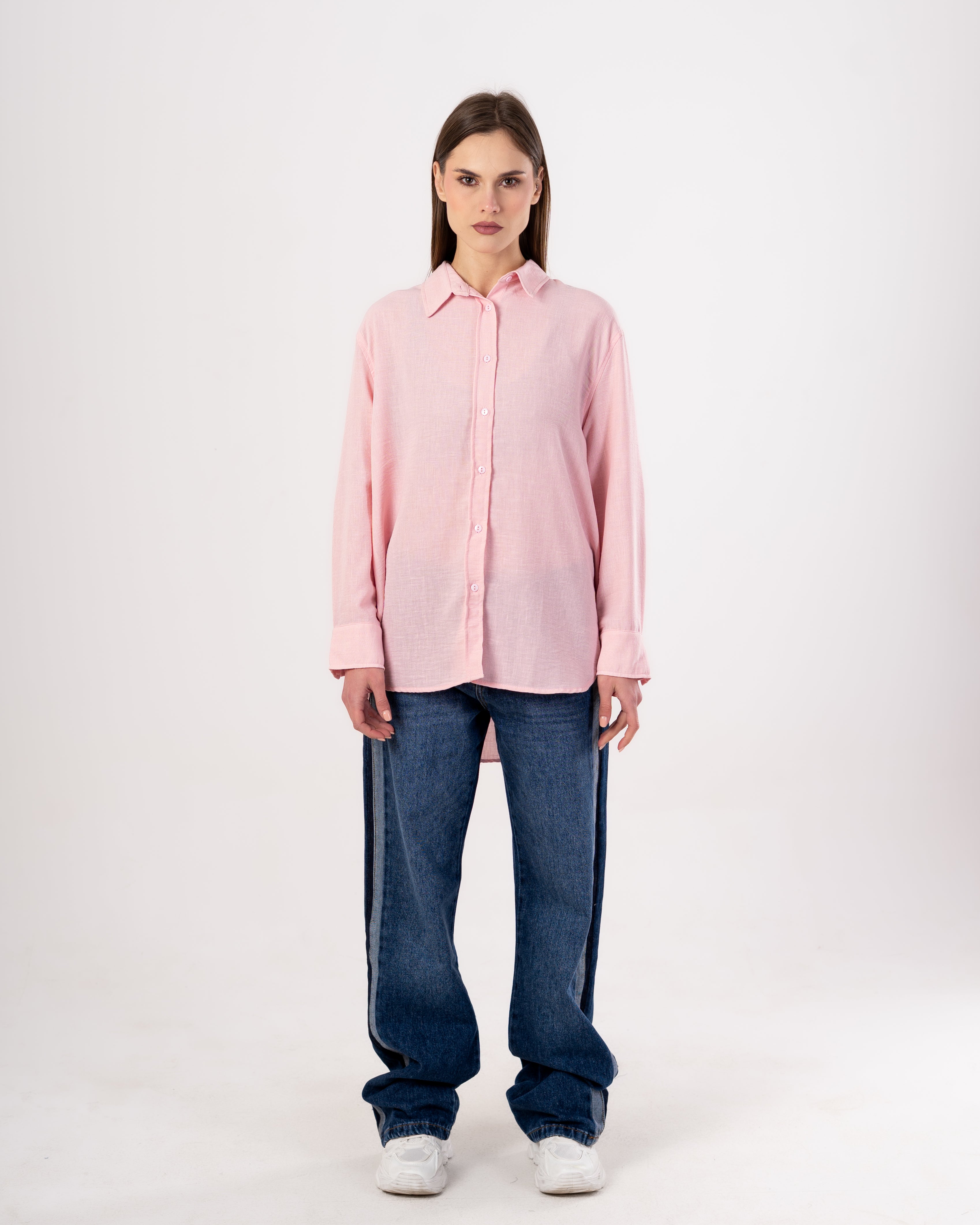 Long Linen - Shirt (Buttons)