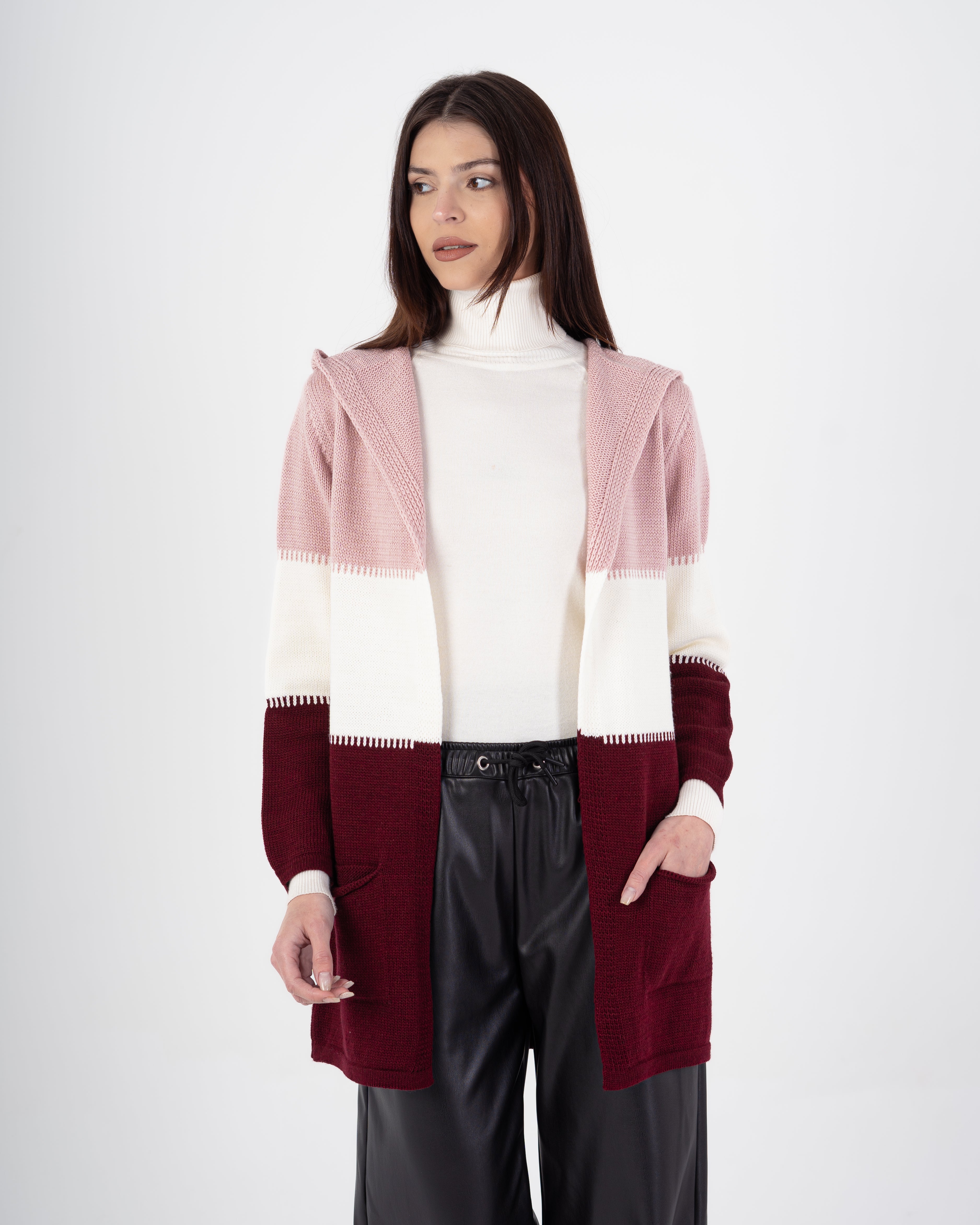 cardigan - Colored knitted