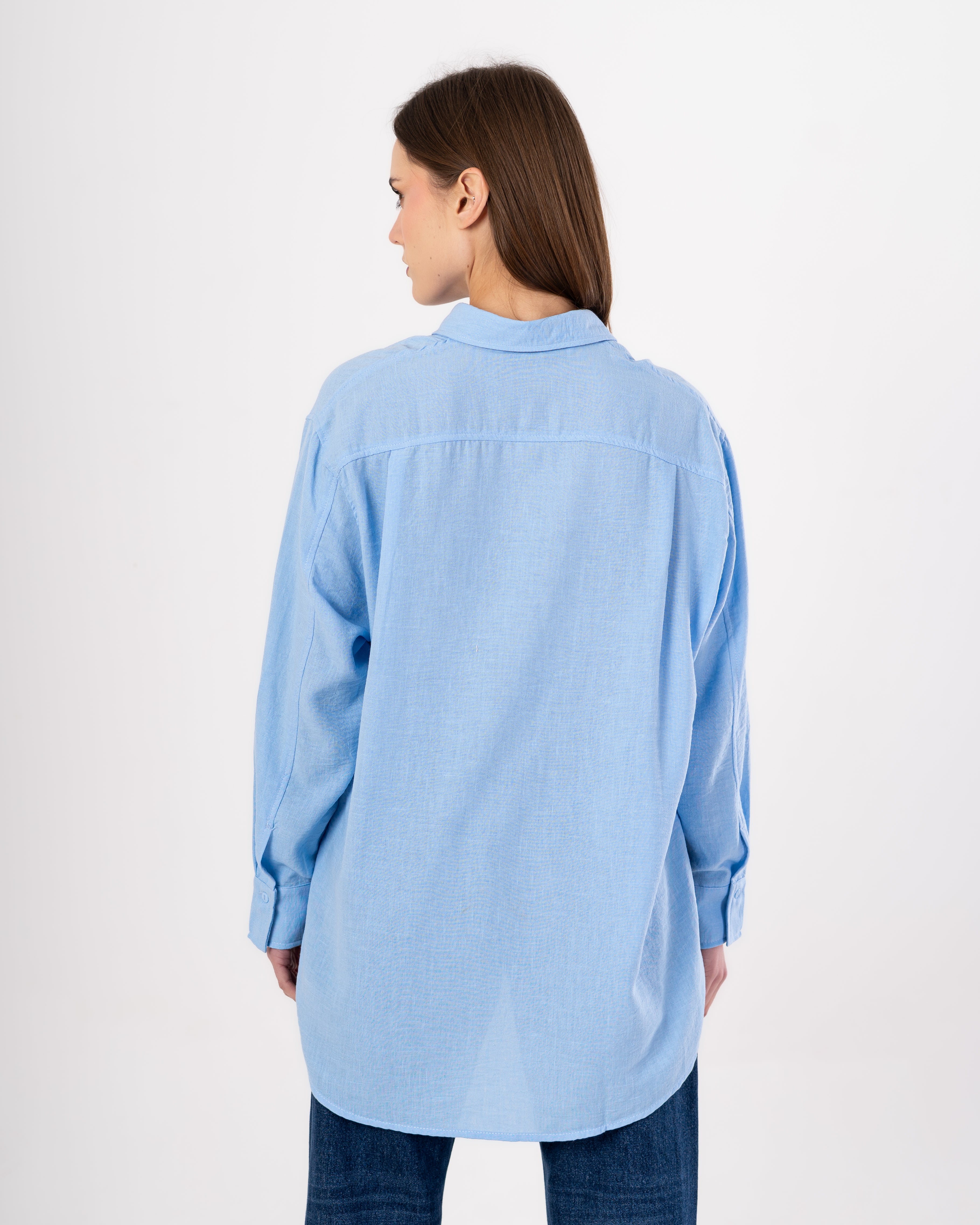 Long Linen - Shirt (Buttons)