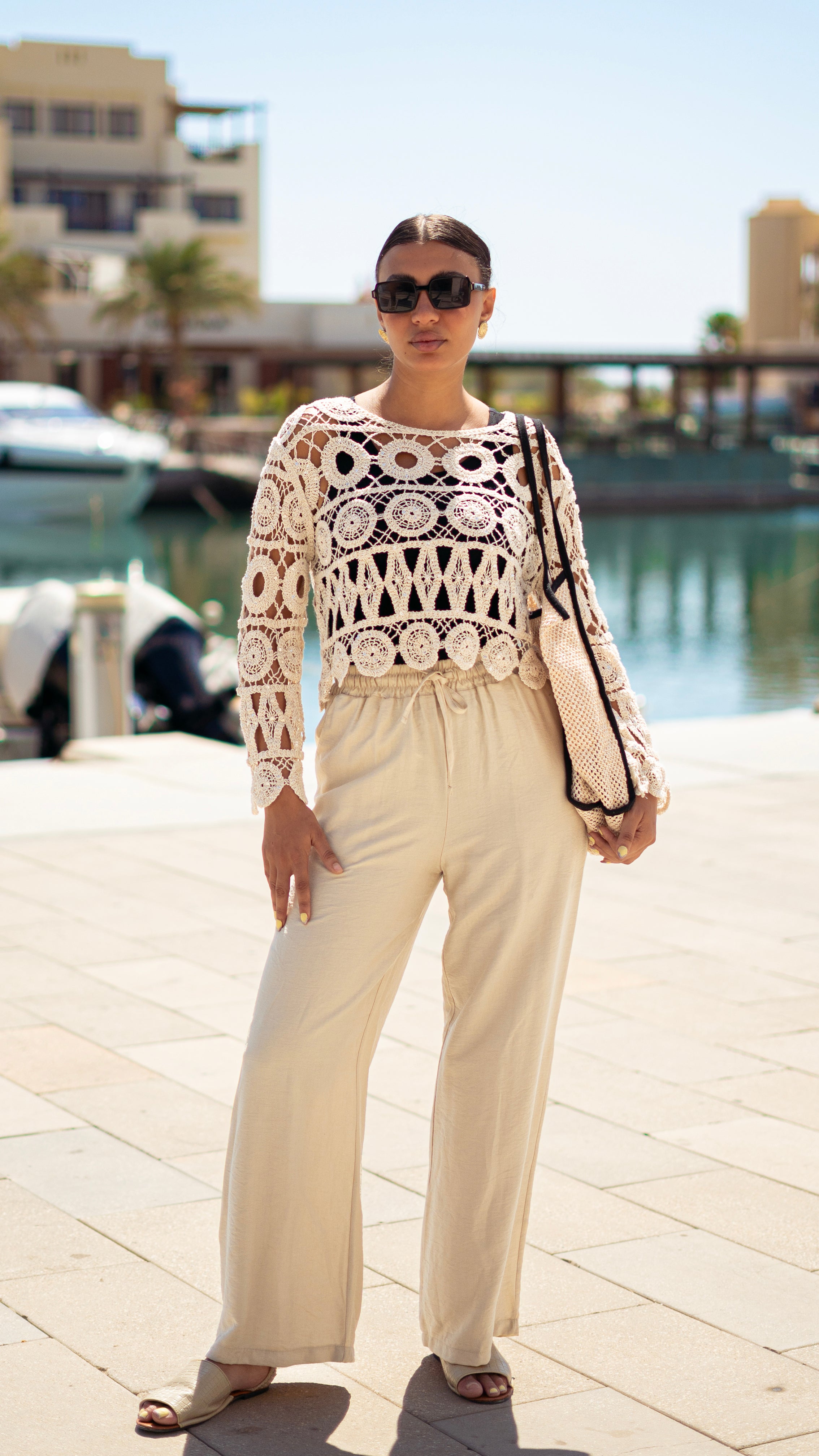 Crochet Body – Hollow Squares