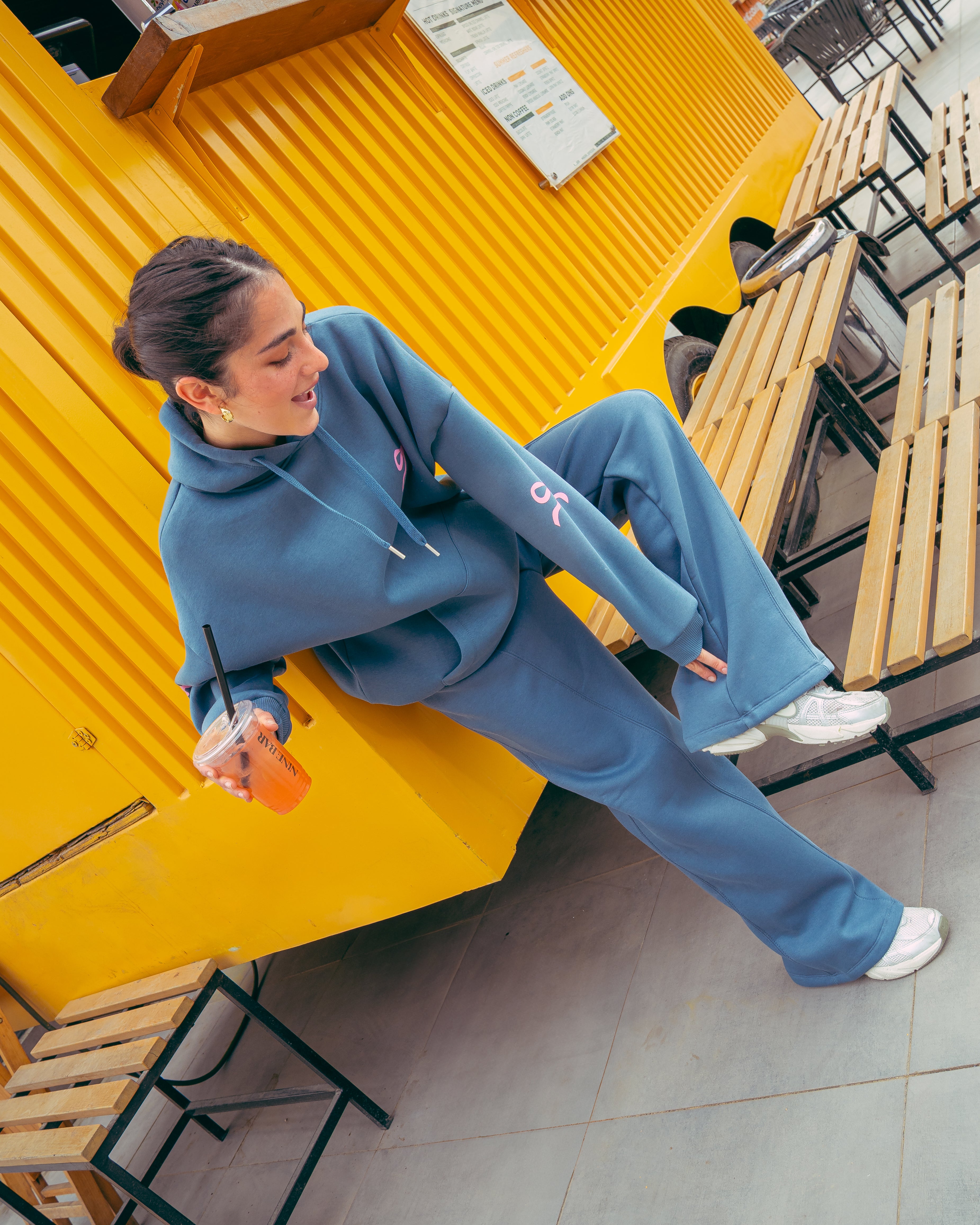 Bow Printed - Hoodie