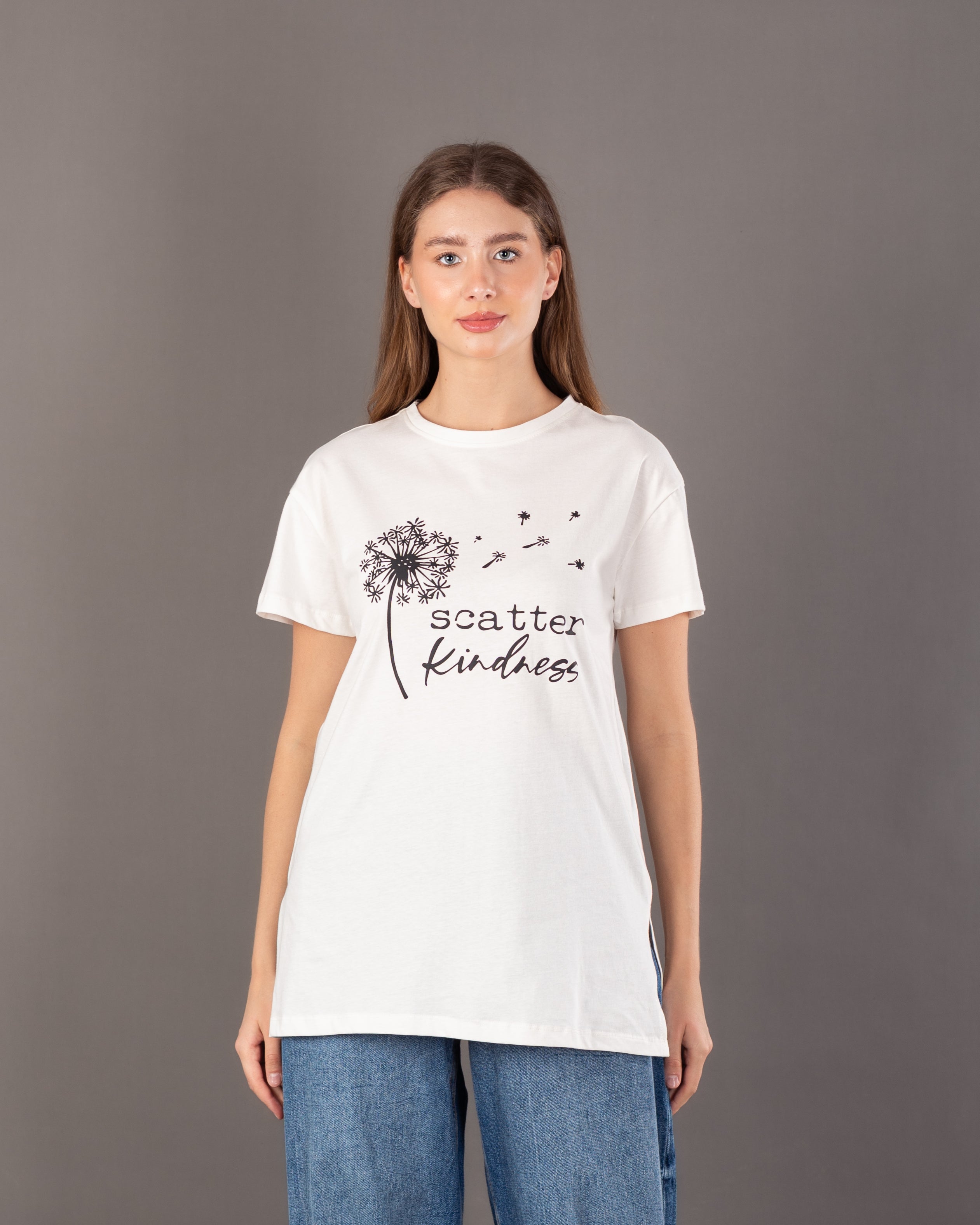 Flower Print T-Shirt