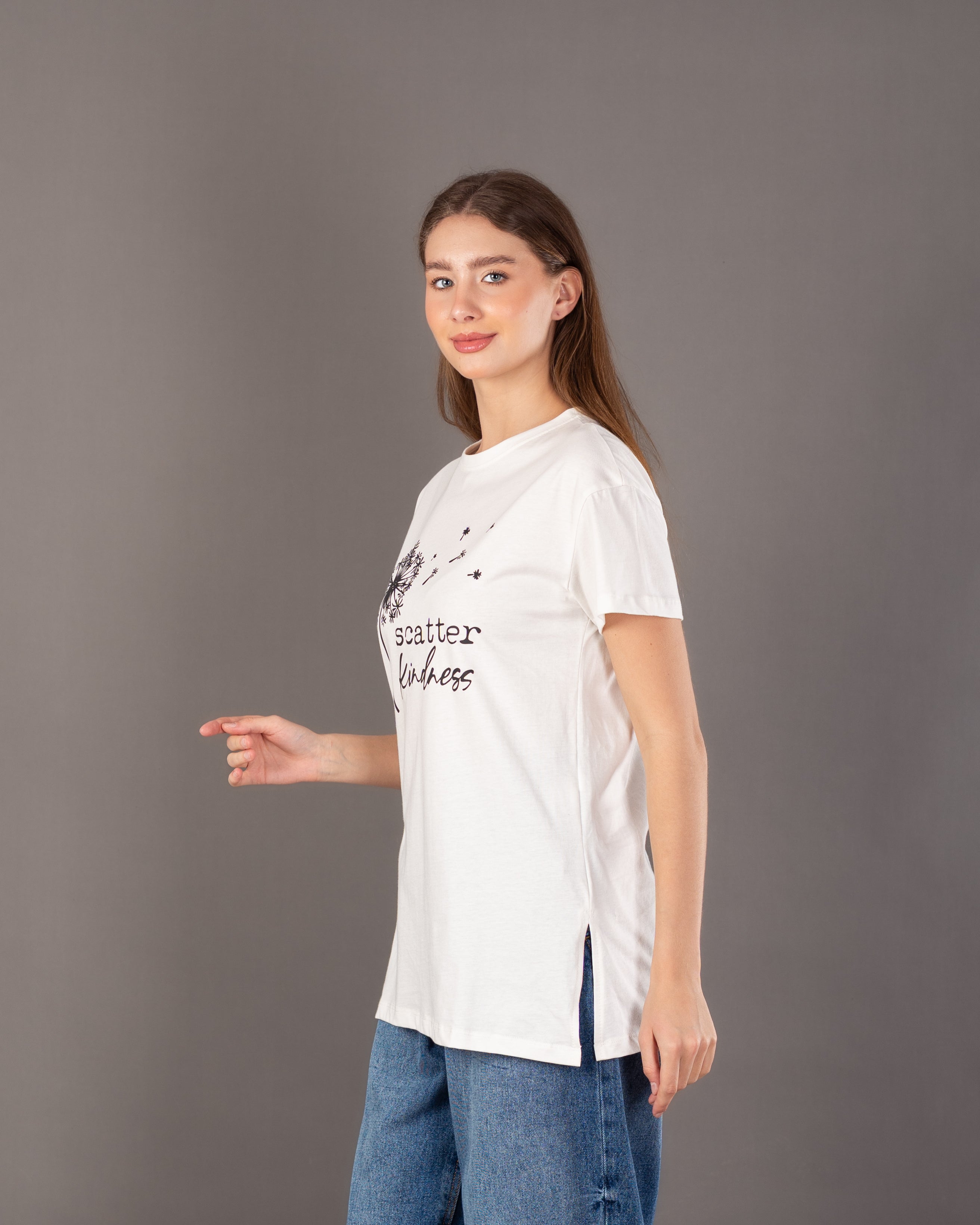 Flower Print T-Shirt