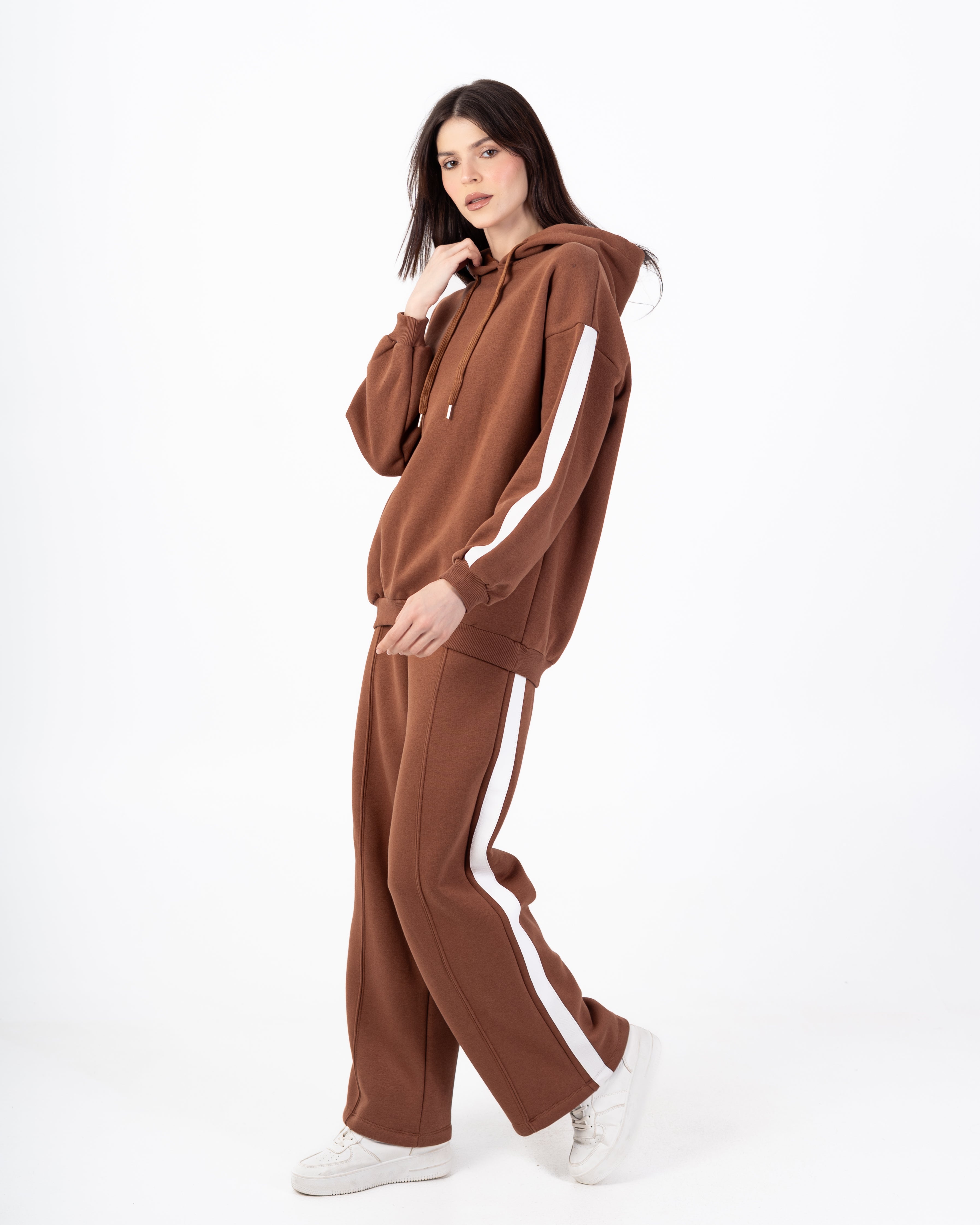 Plain Sweatshirt – (Arm-Length Stripe)