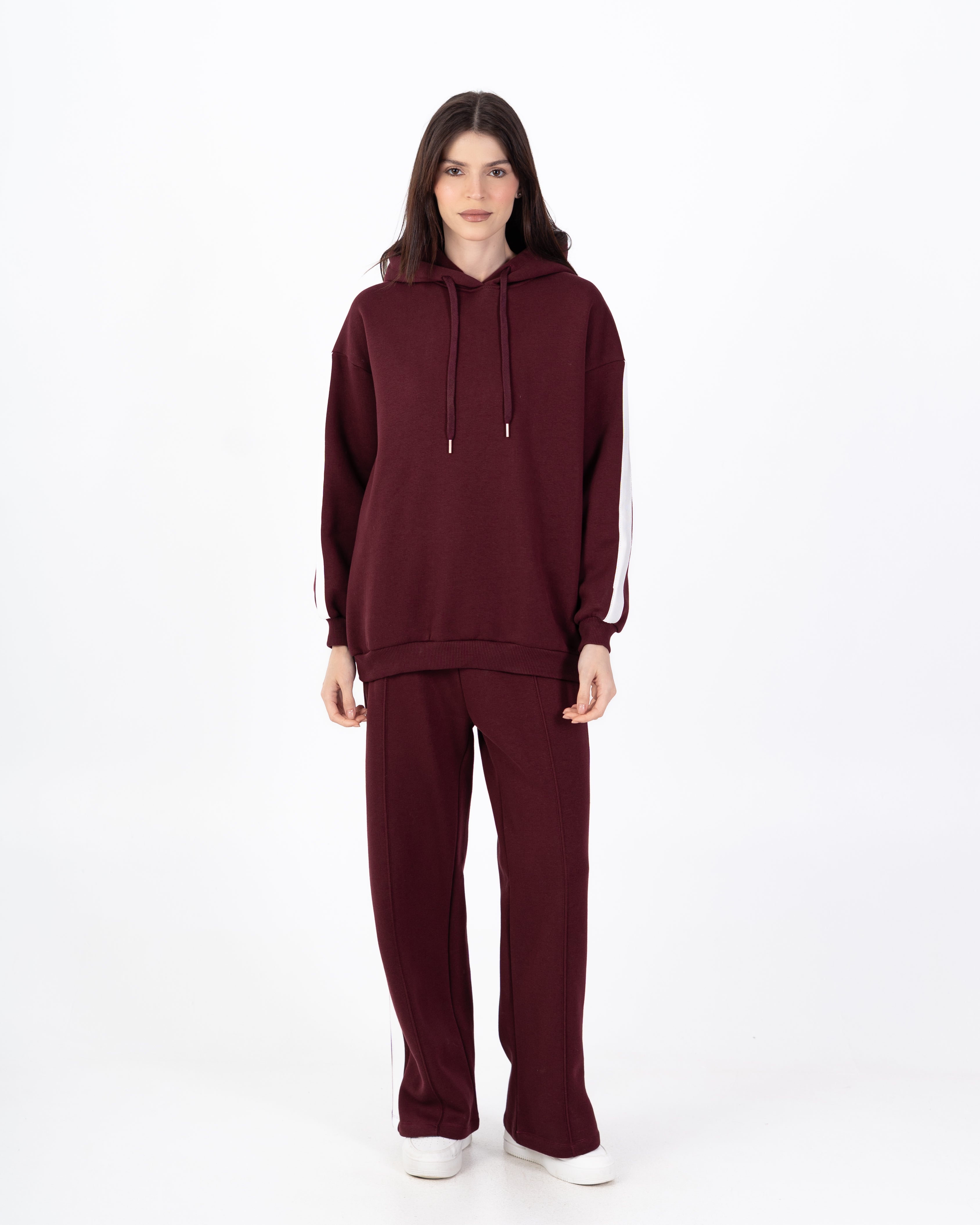 Plain Sweatshirt – (Arm-Length Stripe)