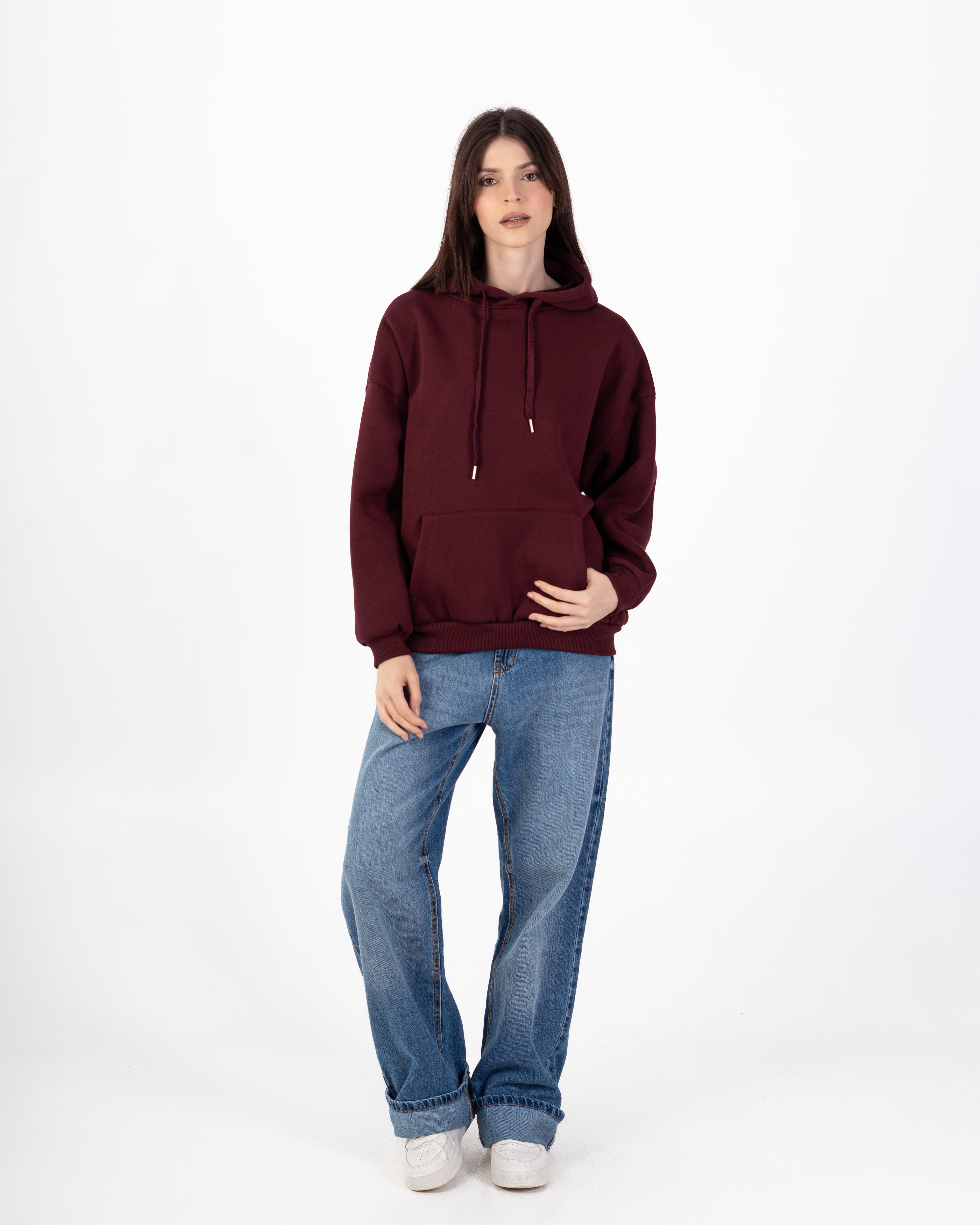 Sweatshirt – Back Print (Wavy Text)