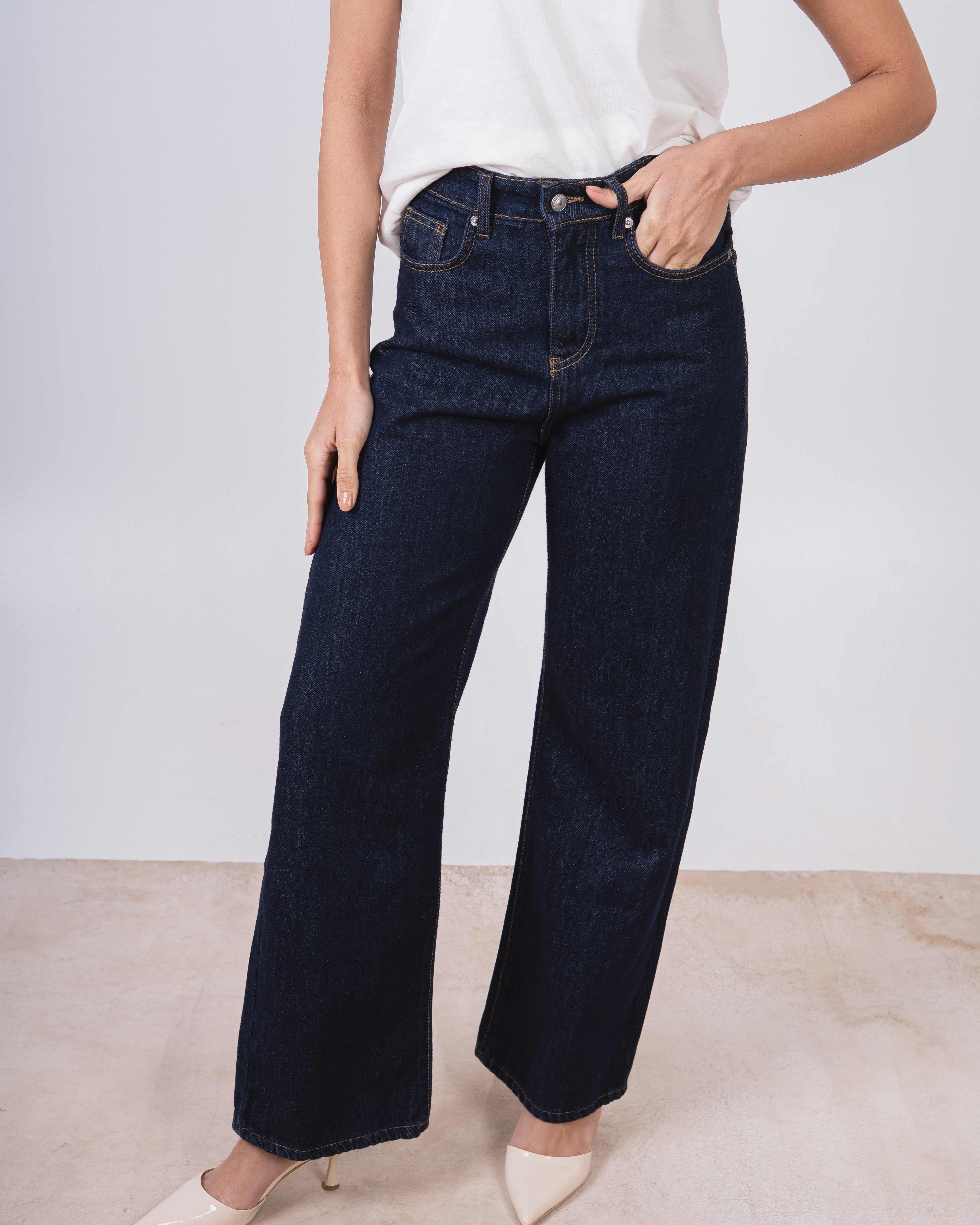 Jeans Trouser – Wide Leg (Different Colors)