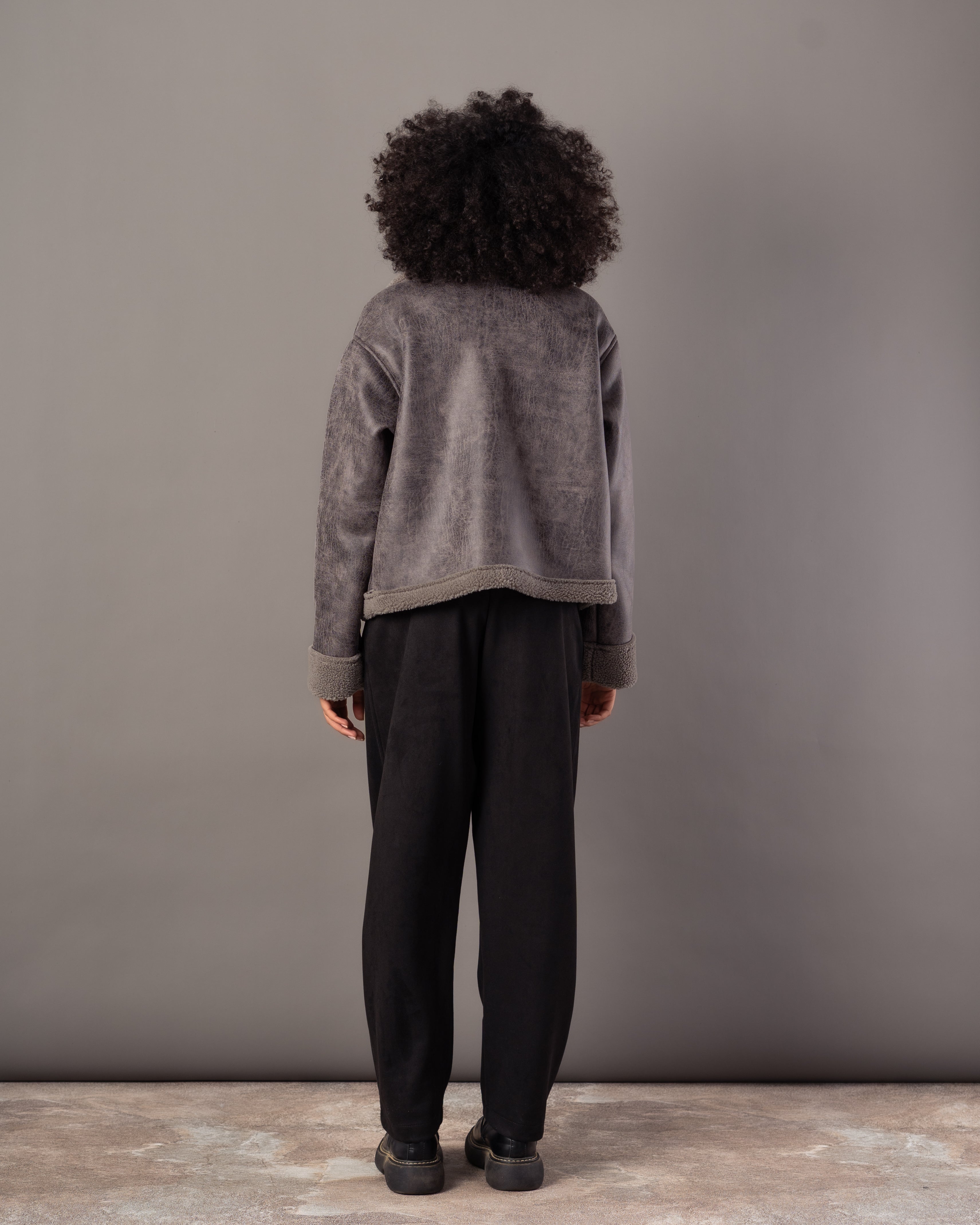 Leather Jacket – Lined (2 Pockets)