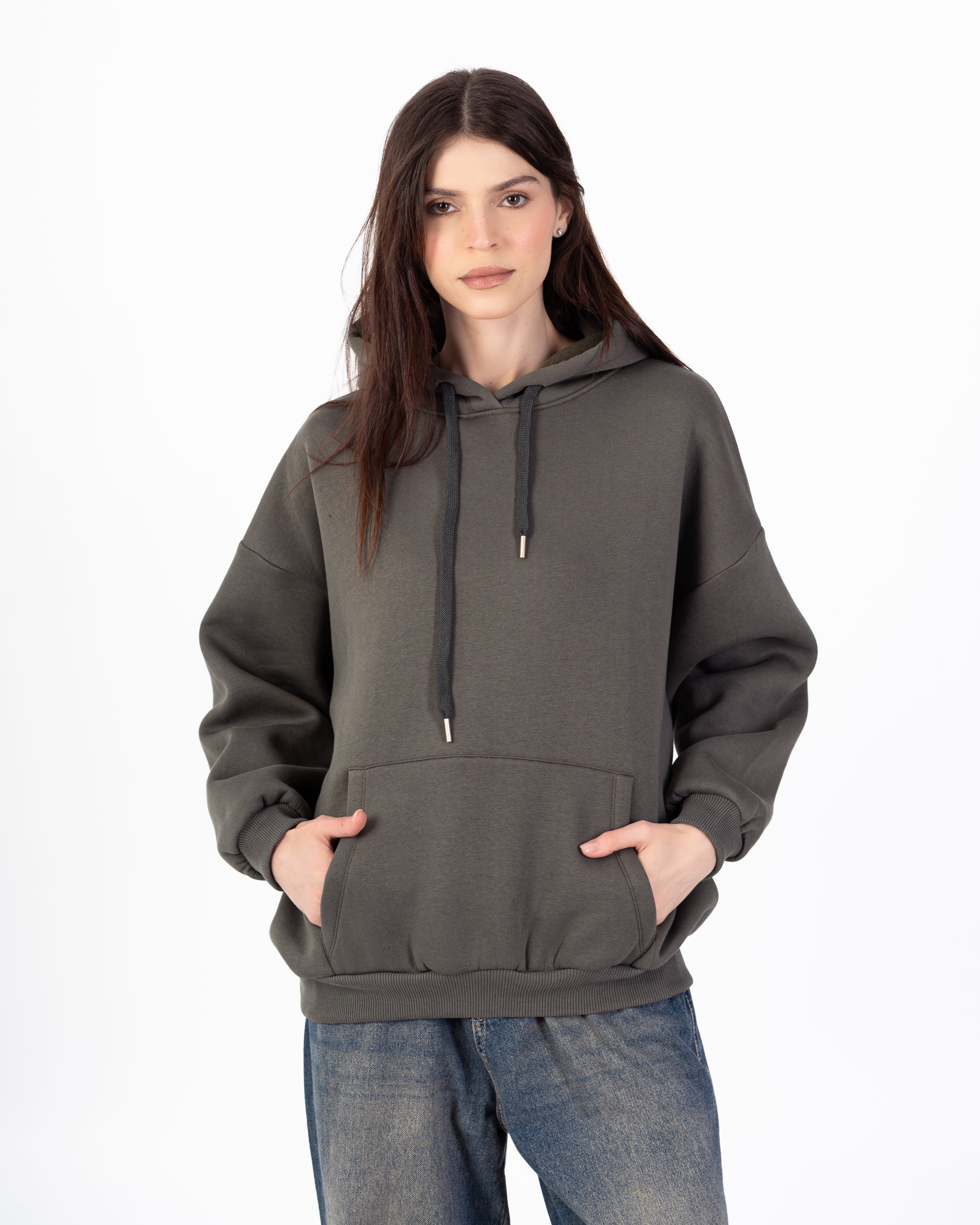 سويت شيرت – طباعة خلفية (نص مموج)