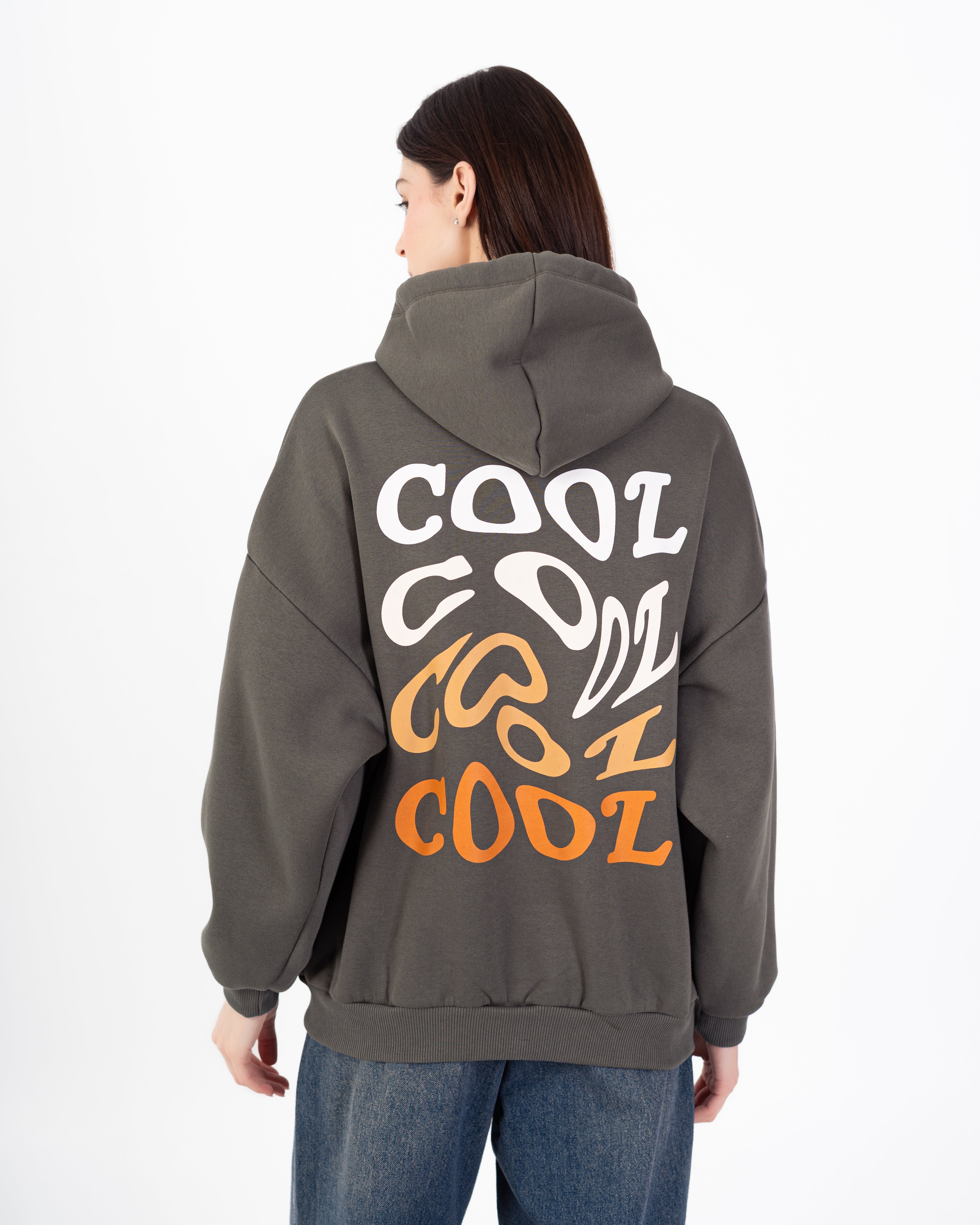 سويت شيرت – طباعة خلفية (نص مموج)