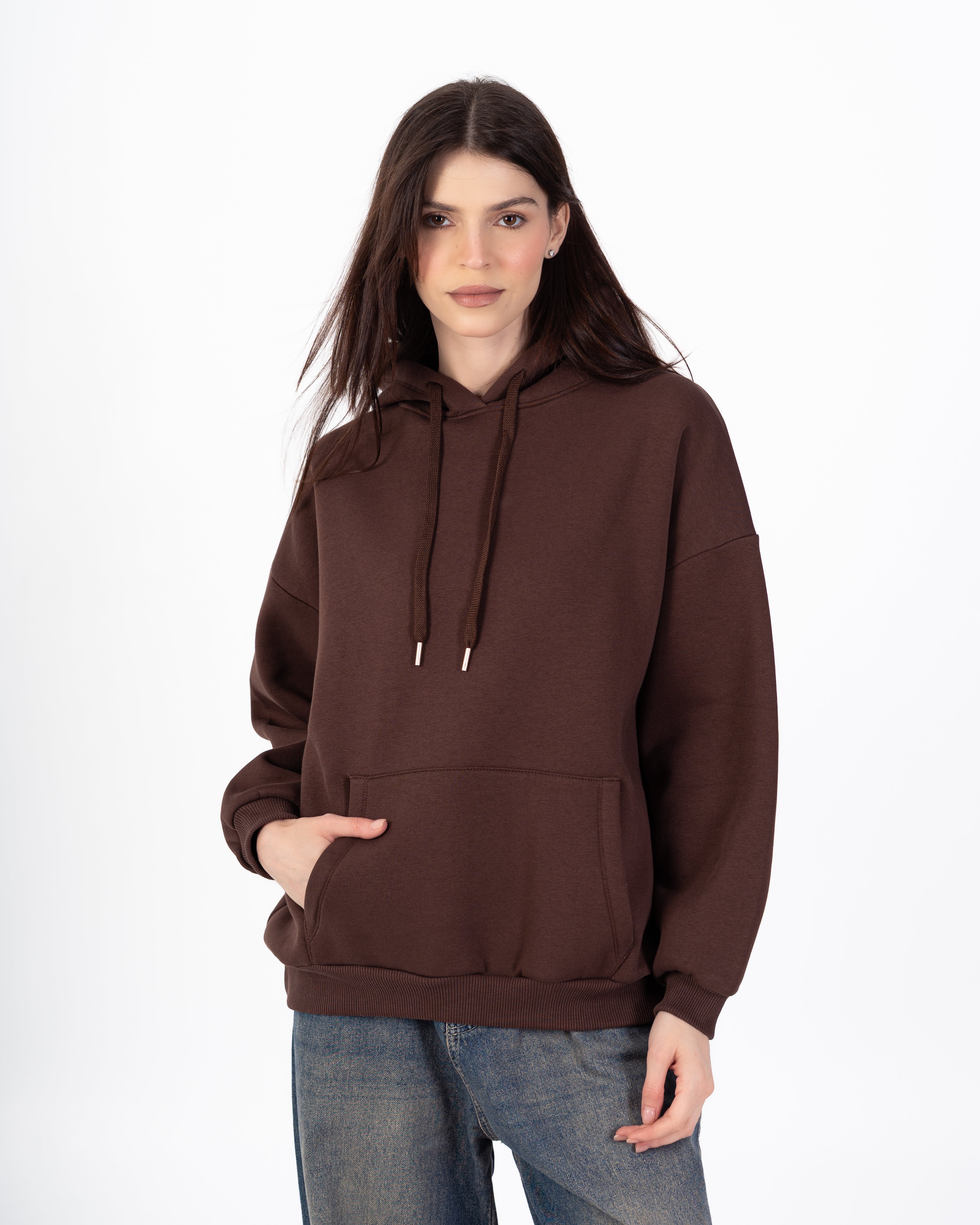 سويت شيرت – طباعة خلفية (نص مموج)