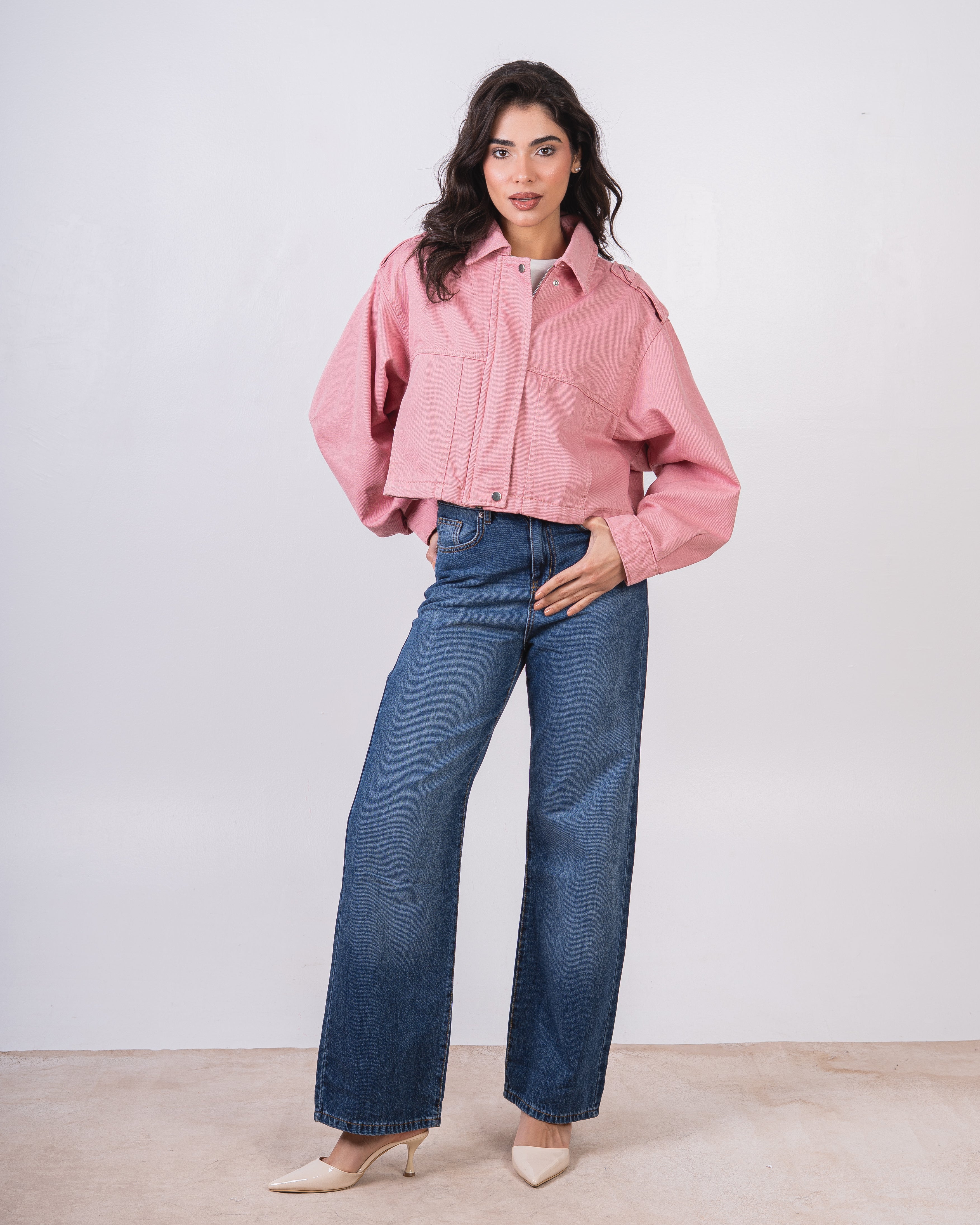 Oversized Short - Gabardine Jacket