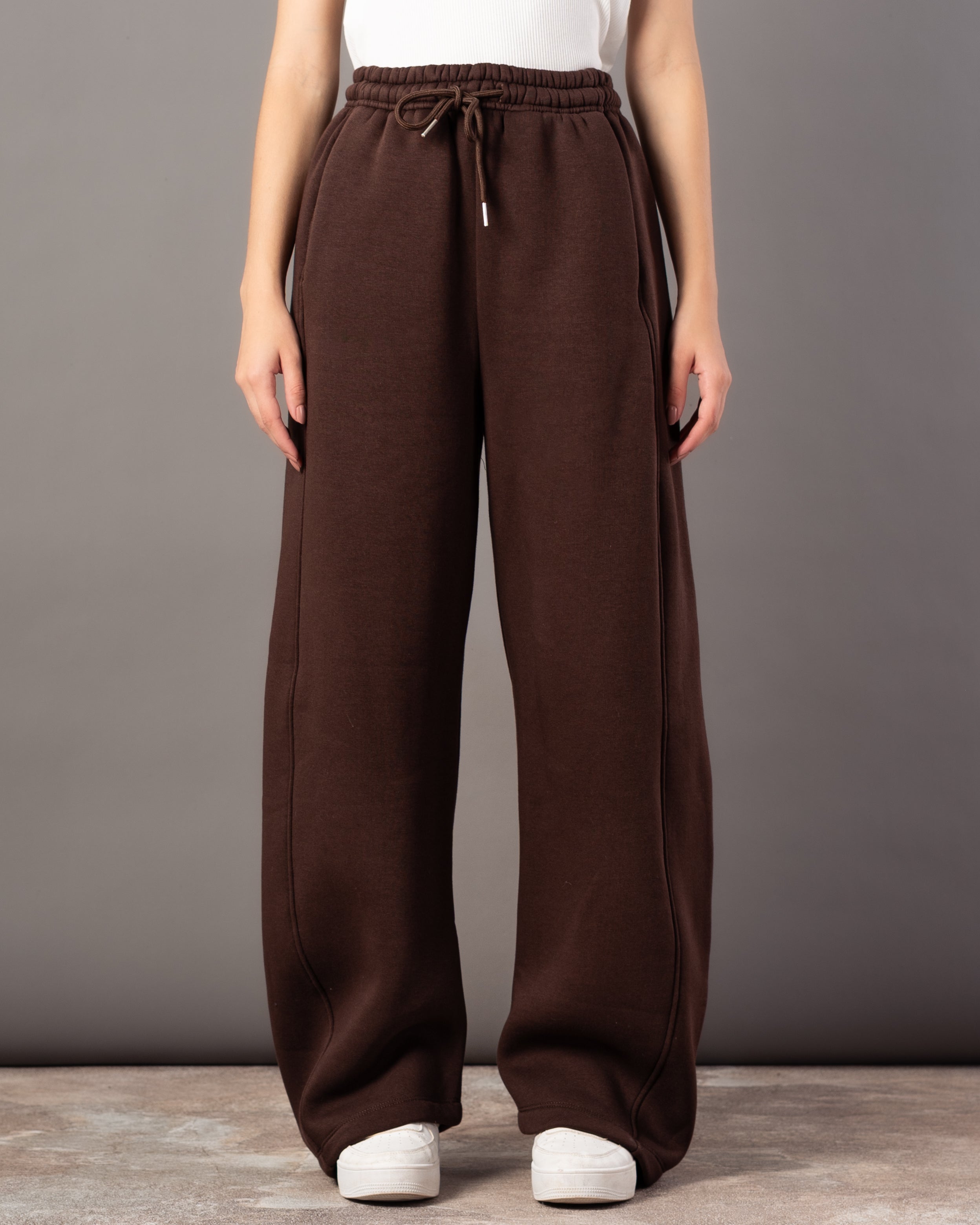 Milton Trouser – Plain Wide-Leg (Double Side Stripes)