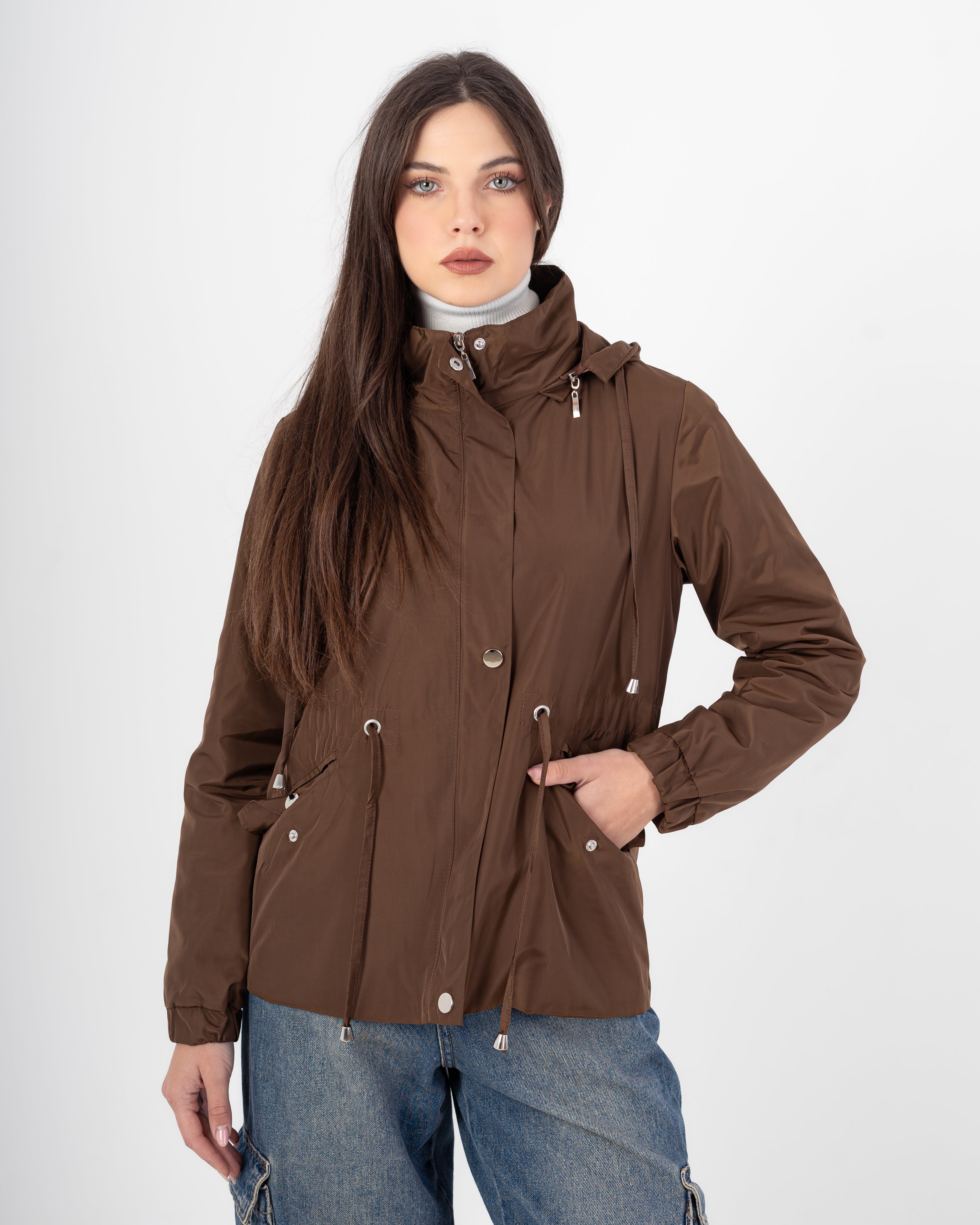 Waterproof Jacket - Hooded (With Pockets)