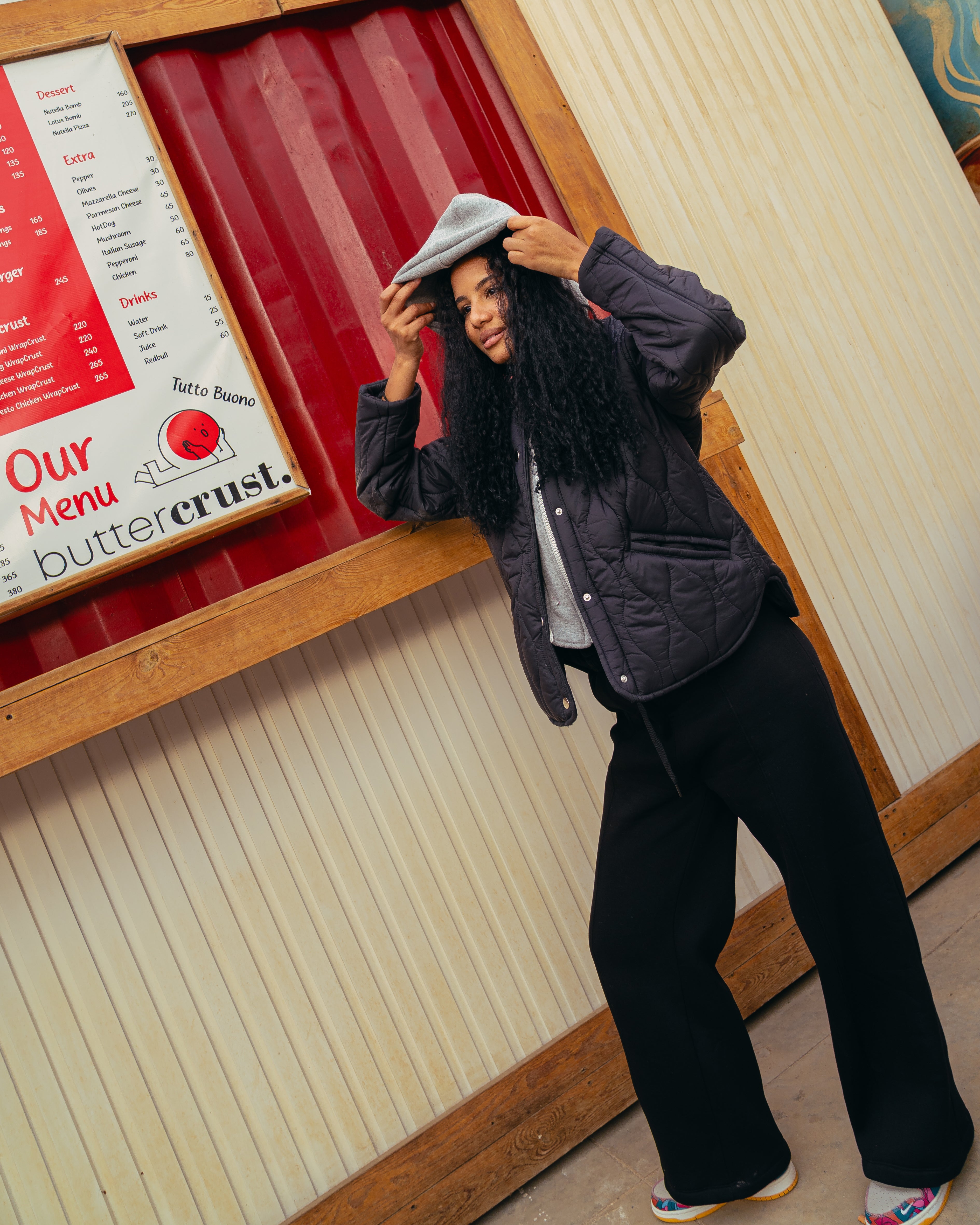 Hooded Melton - Fabric Jacket