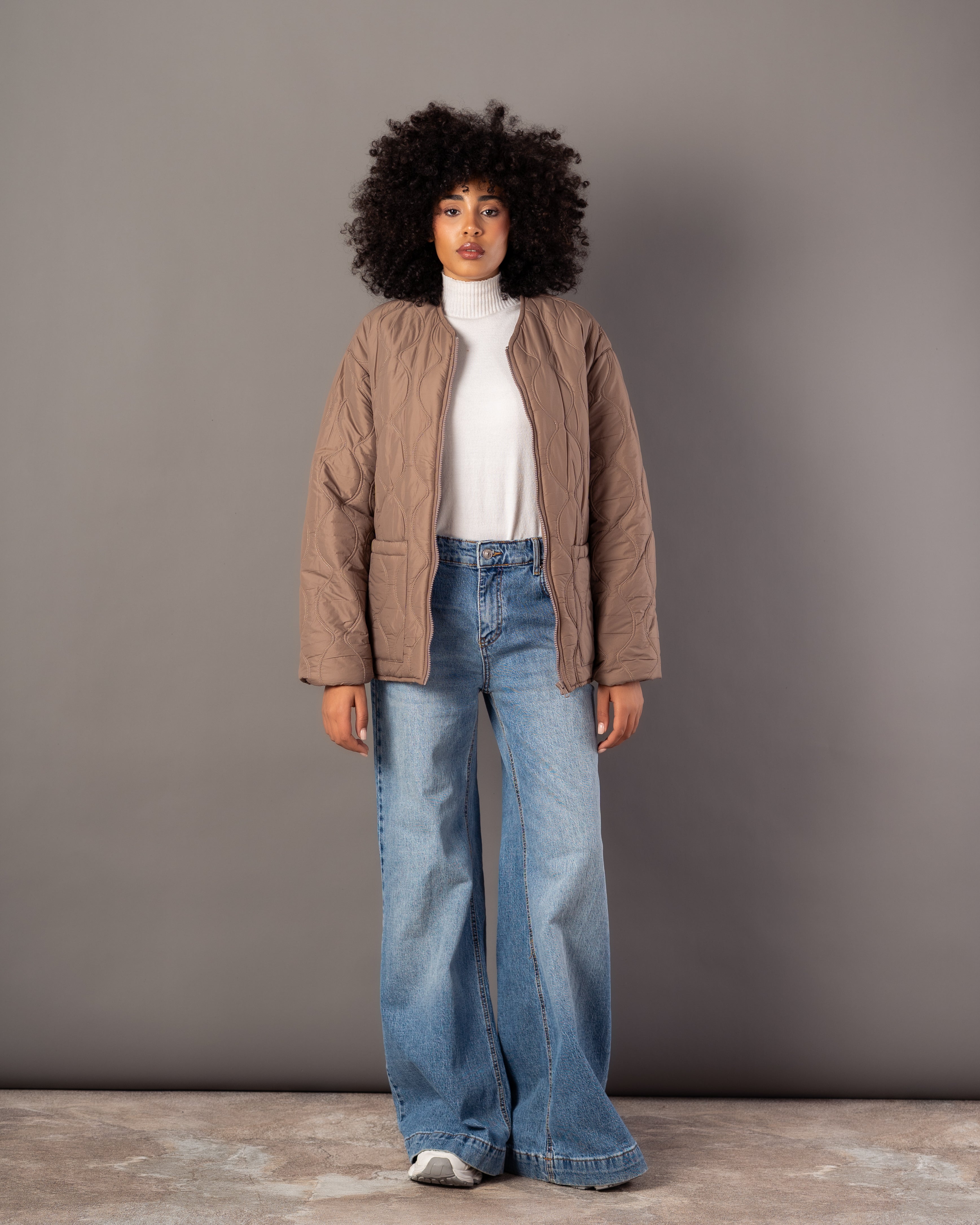 Waterproof Jacket – Round Neck (Pockets)