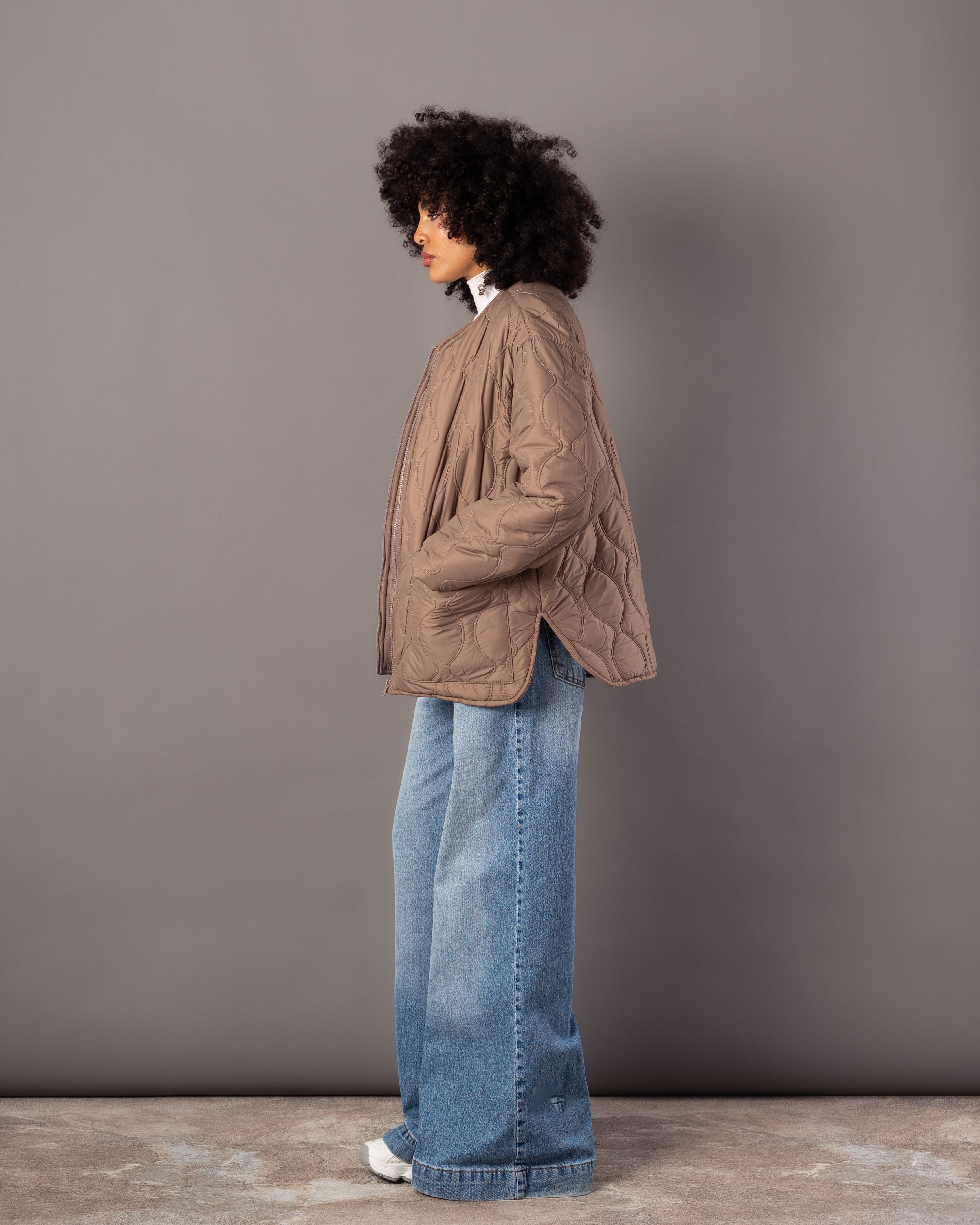 Waterproof Jacket – Round Neck (Pockets)