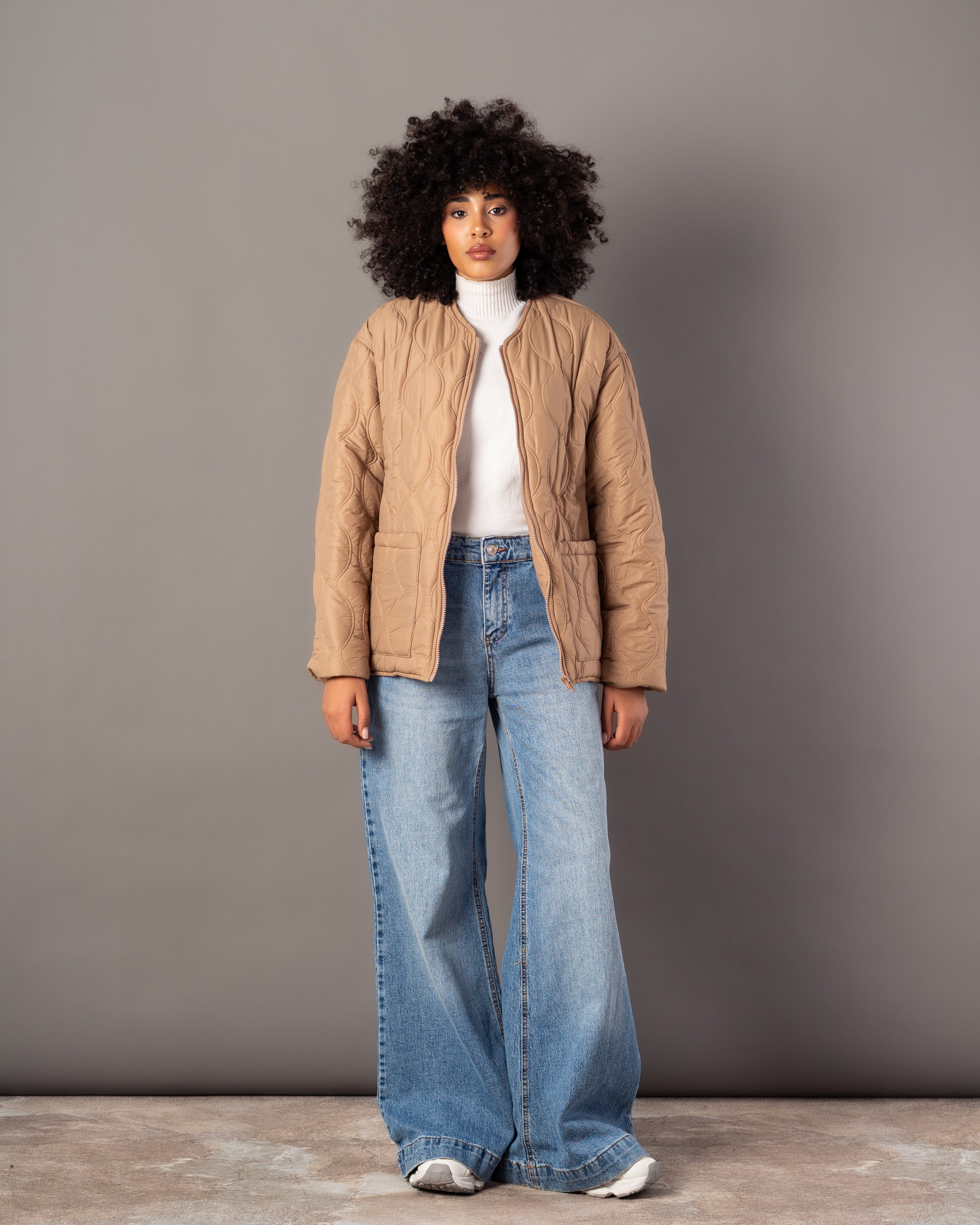 Waterproof Jacket – Round Neck (Pockets)