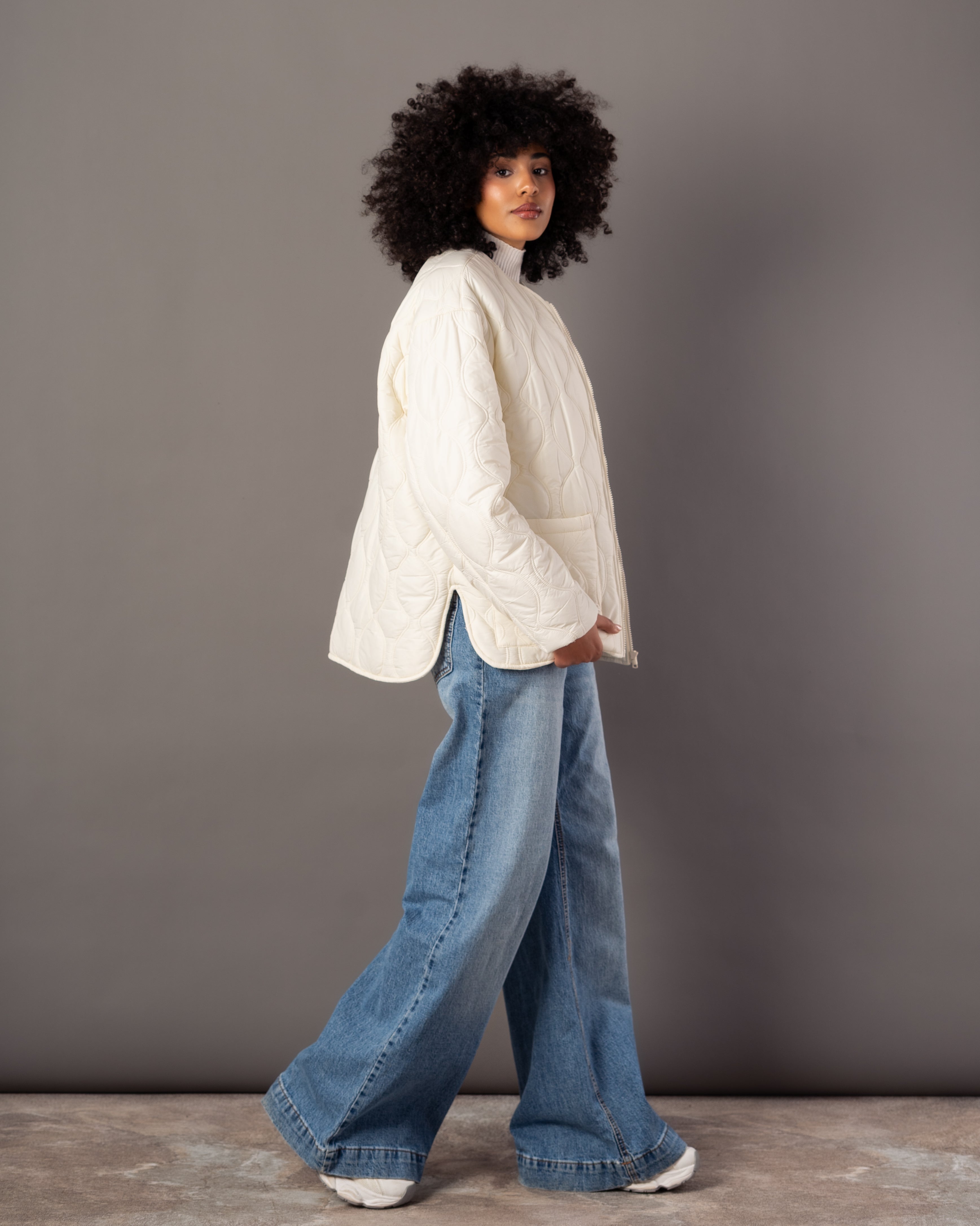 Waterproof Jacket – Round Neck (Pockets)