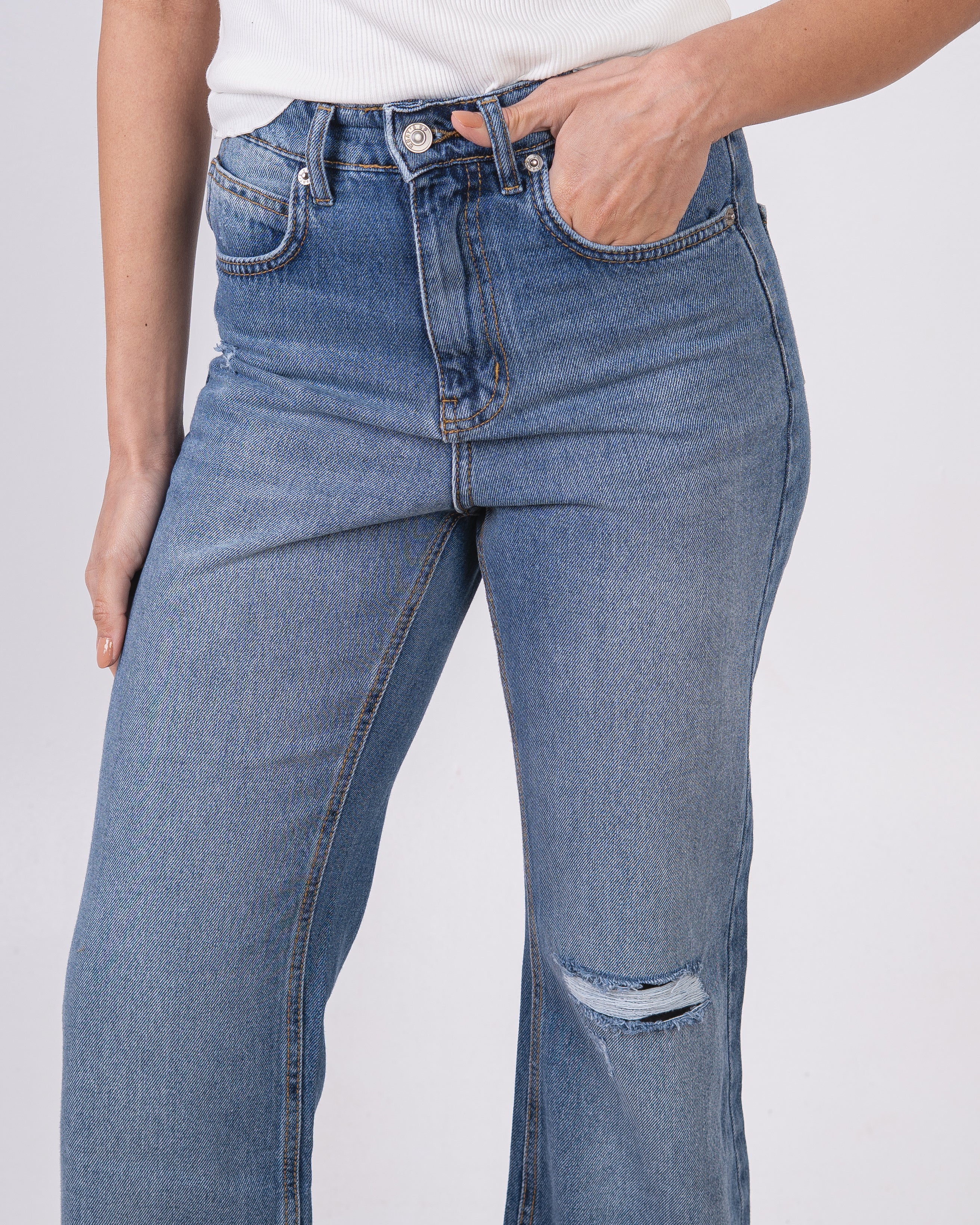 Flare - Denim Trouser
