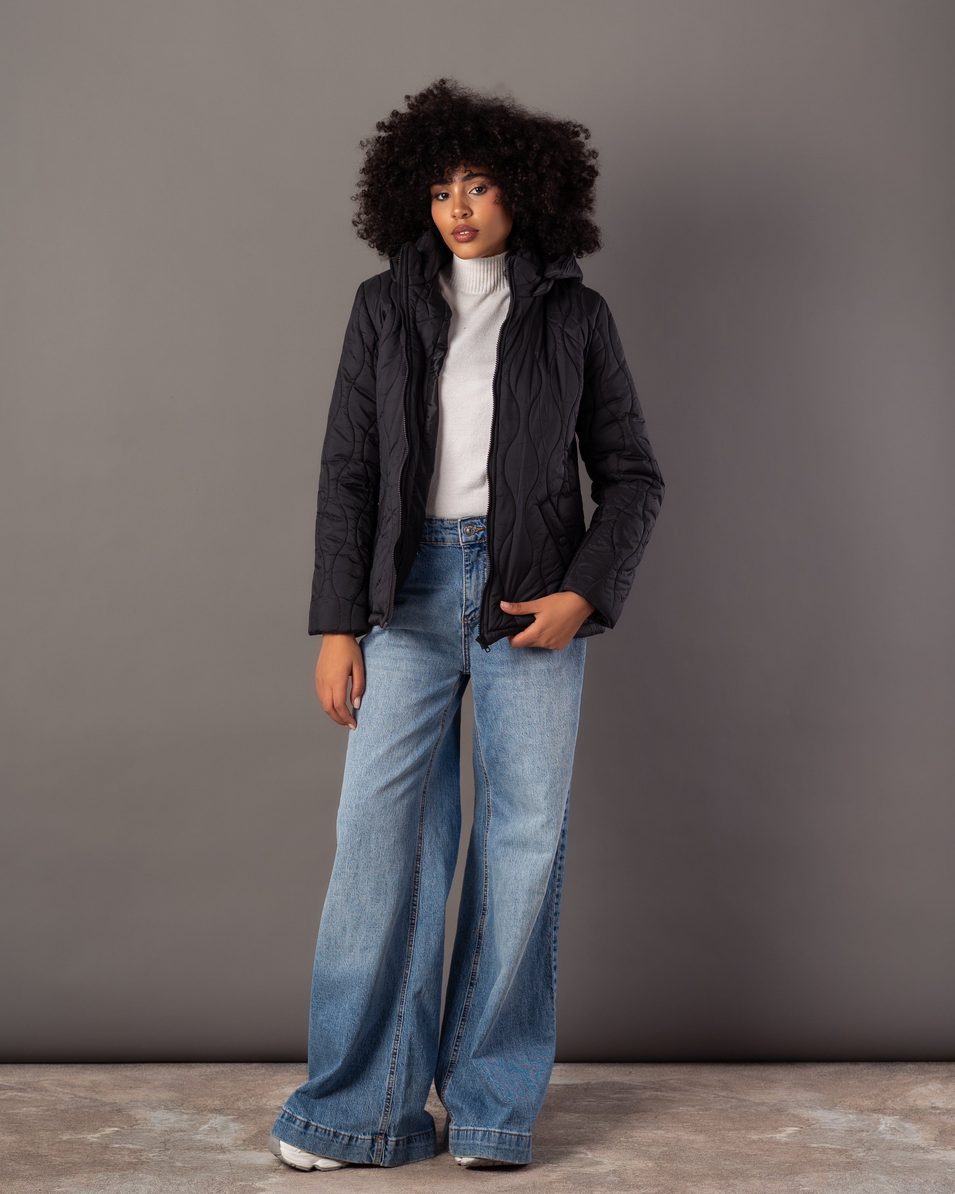 Waterproof Jacket – Hooded (Slit Pockets, Capsule Buttons)